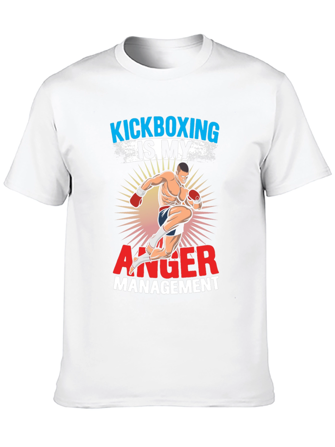 Kickboxing Anger Management Graphic Tee
