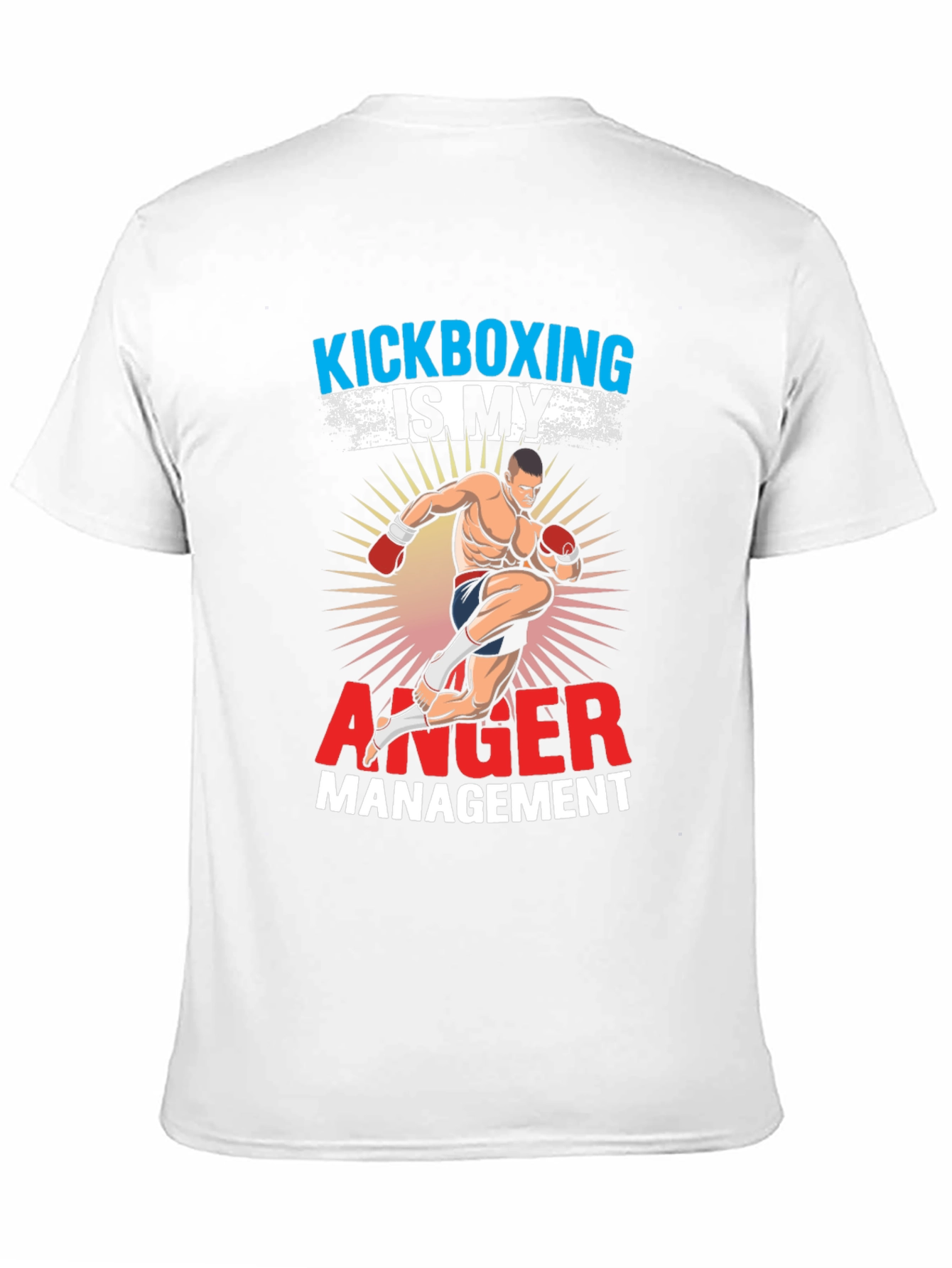 Kickboxing Anger Management Graphic Tee