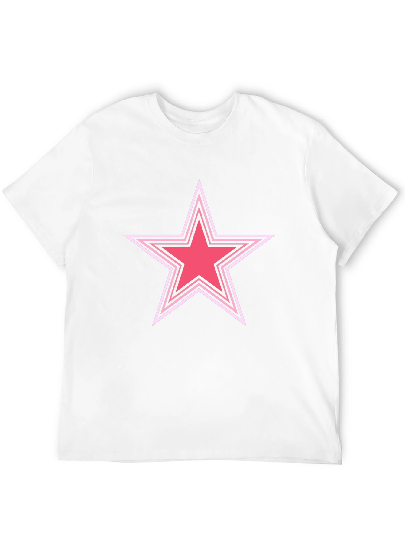 Star Graphic Tee - Casual Black T-Shirt