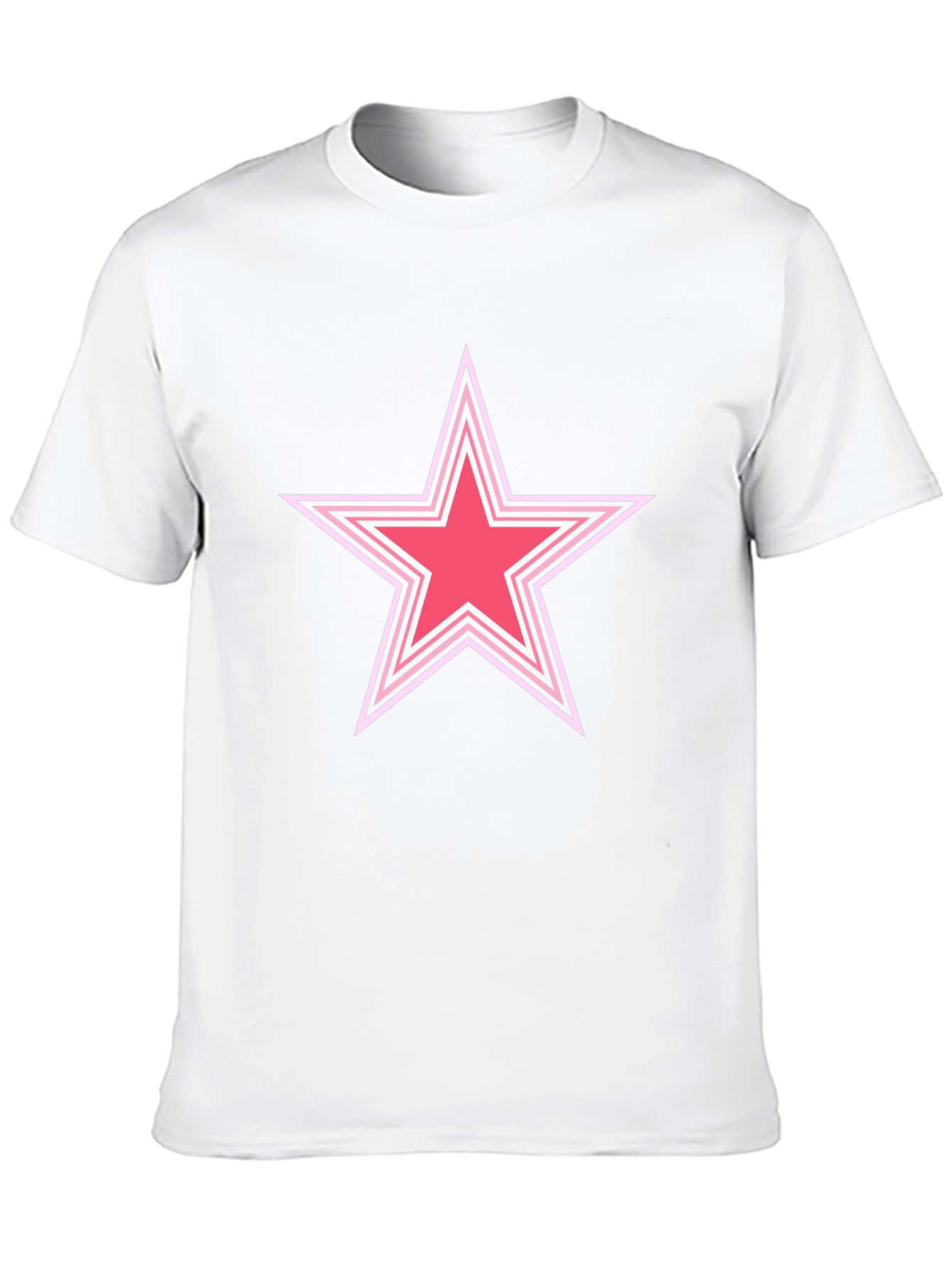 Star Graphic Tee - Casual Black T-Shirt