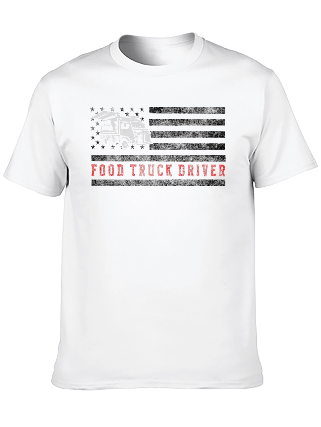 Food Truck Driver T-Shirt - Black