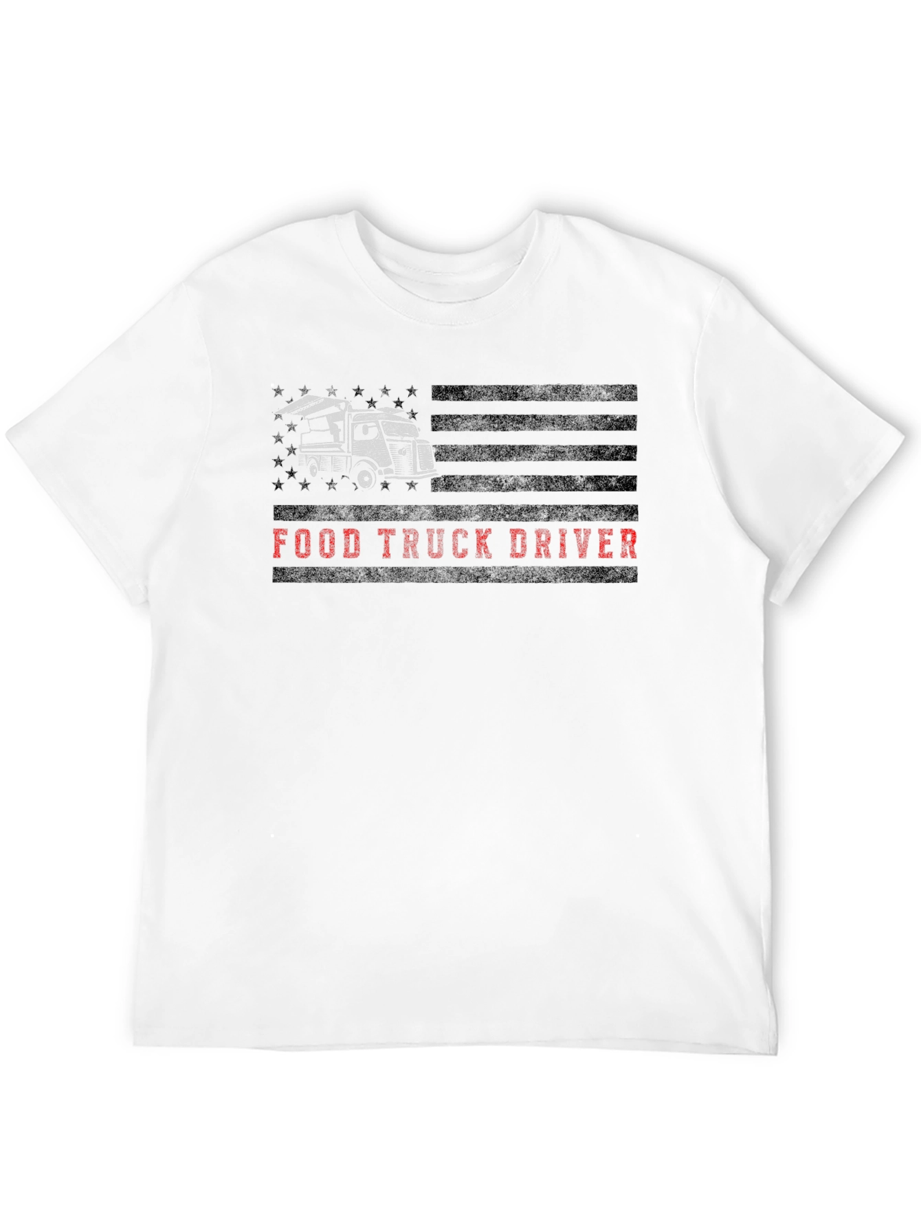 Food Truck Driver T-Shirt - Black