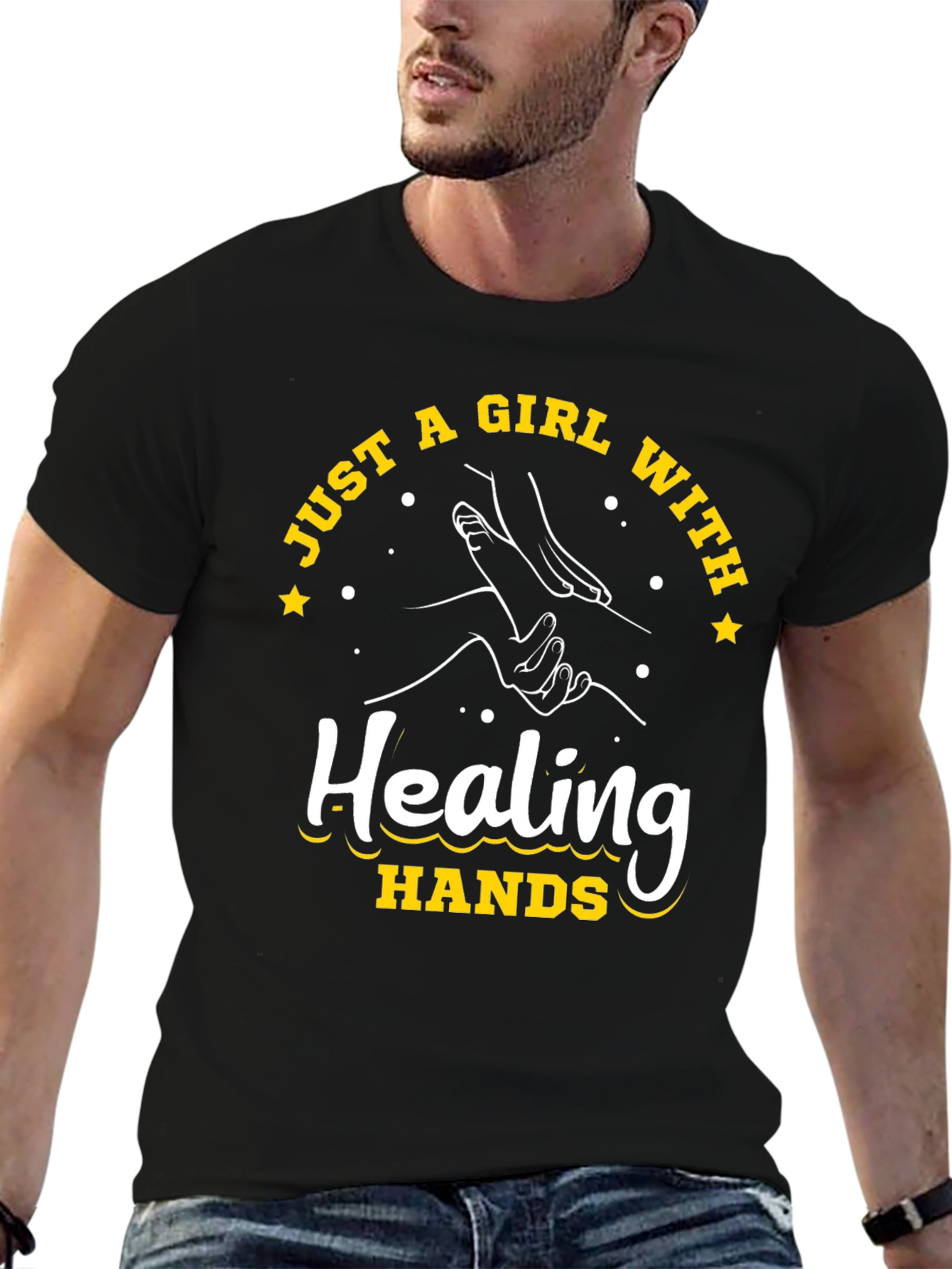 Healing Hands T-Shirt - Just a Girl With