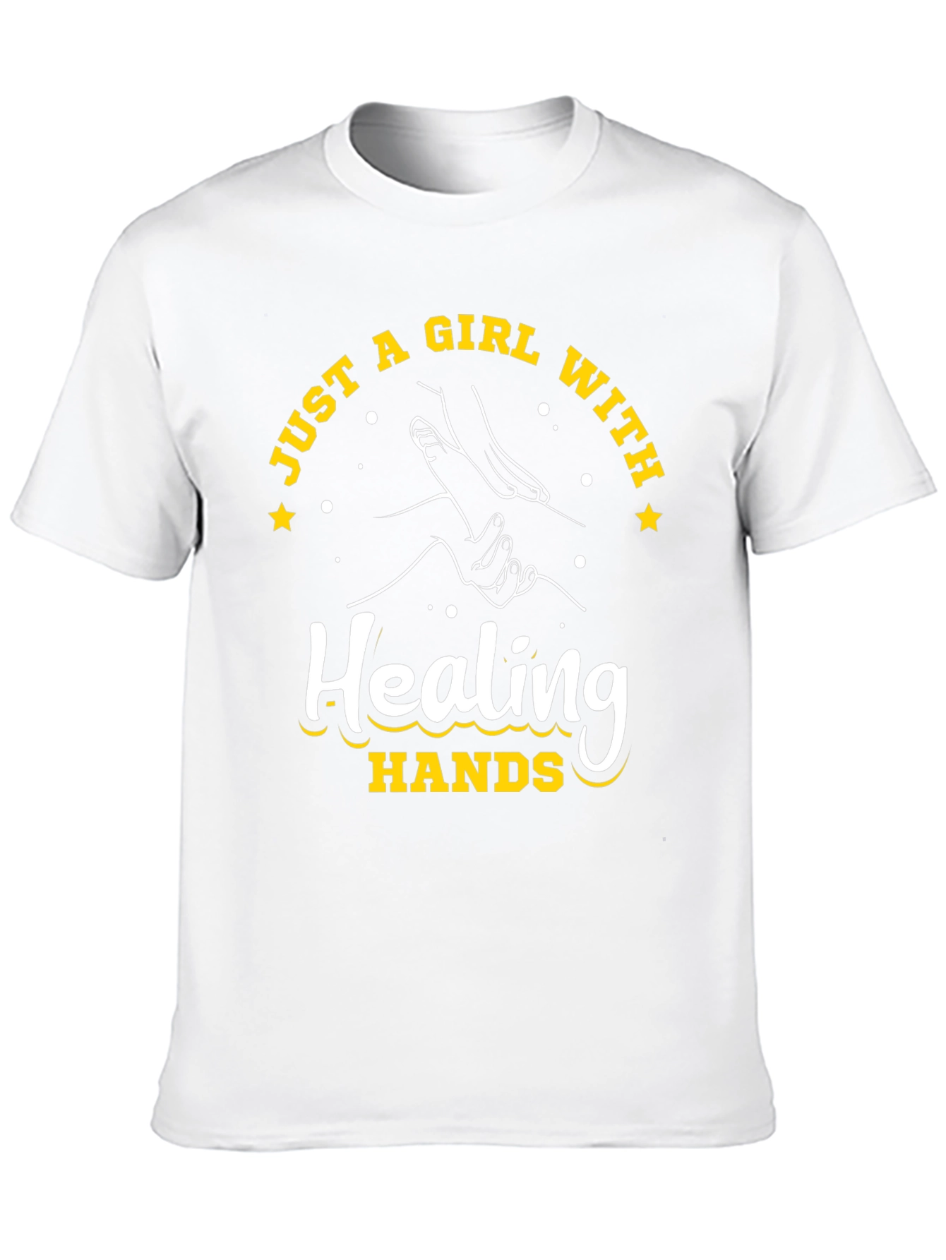 Healing Hands T-Shirt - Just a Girl With