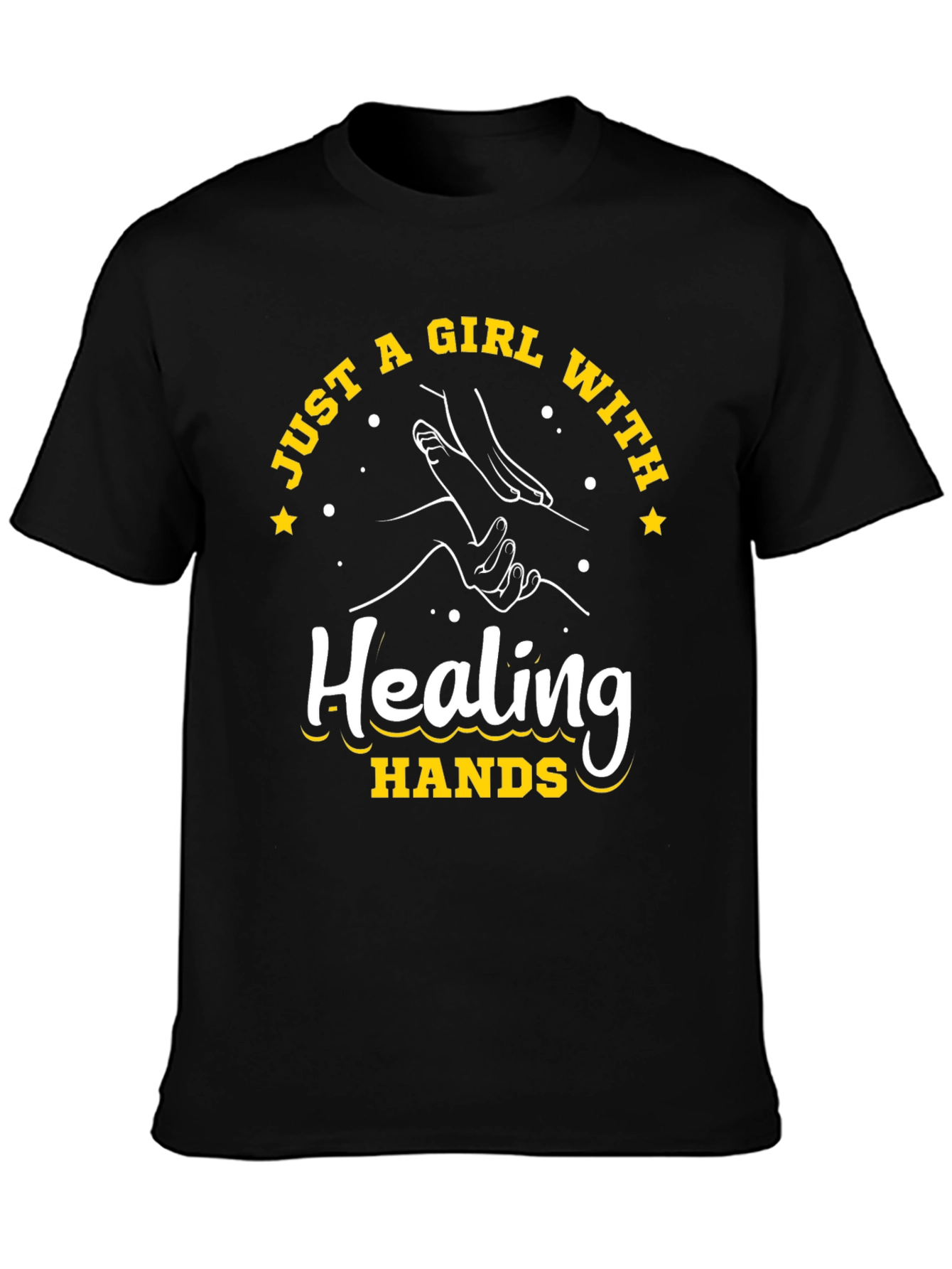 Healing Hands T-Shirt - Just a Girl With