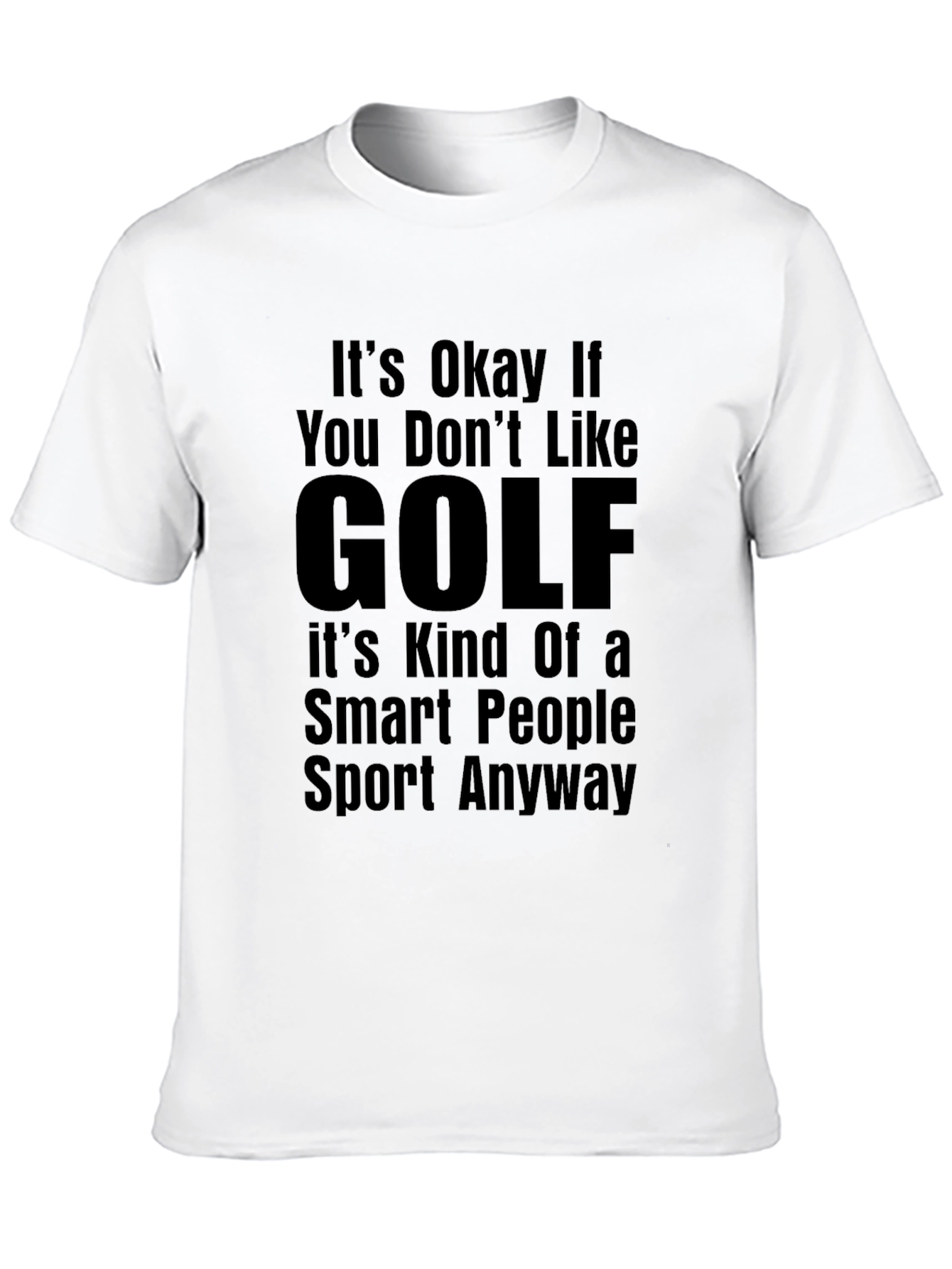 Funny Golf T-Shirt: Smart People Sport Tee