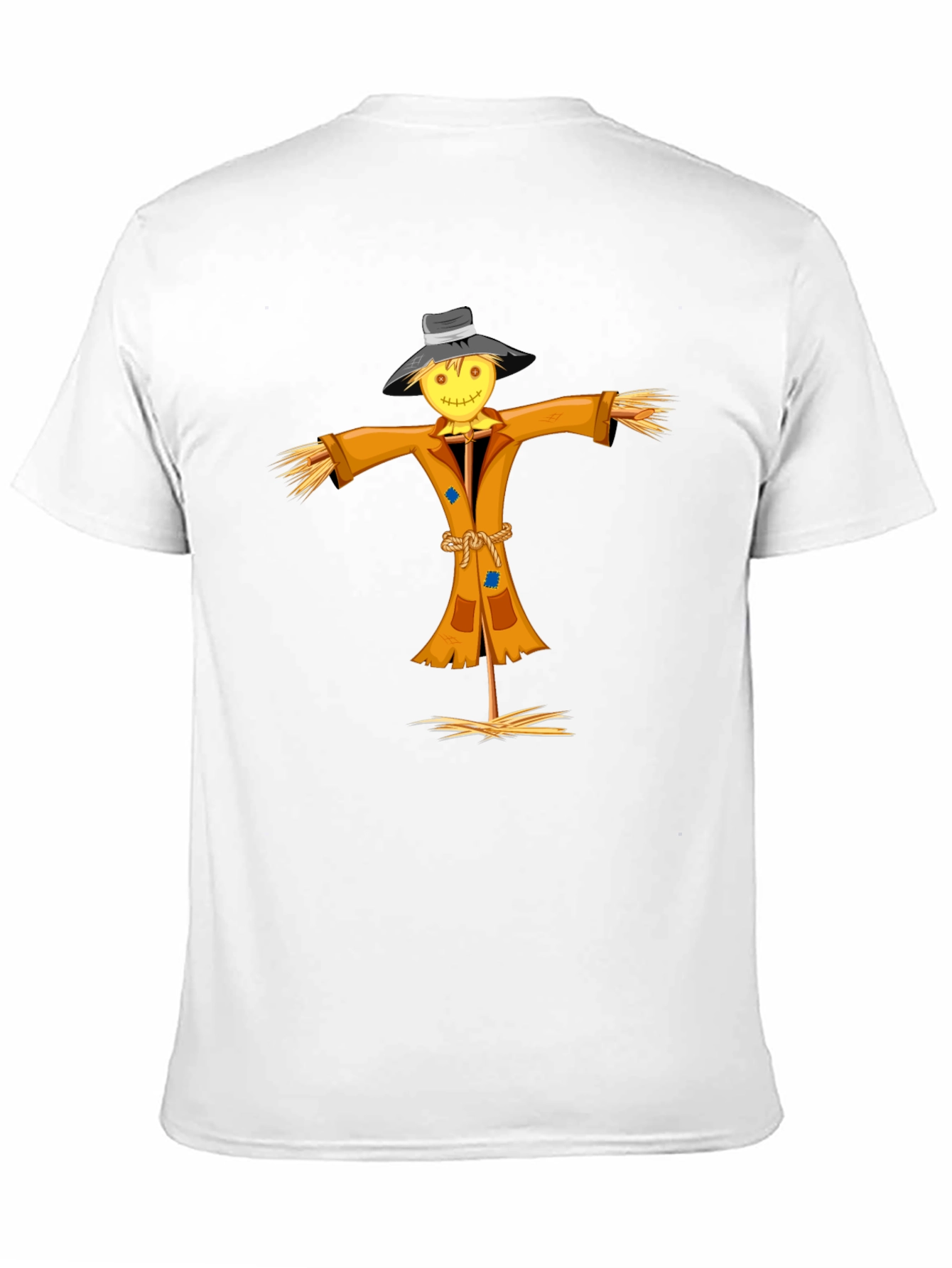 Scarecrow Graphic Tee - Unique Halloween Shirt