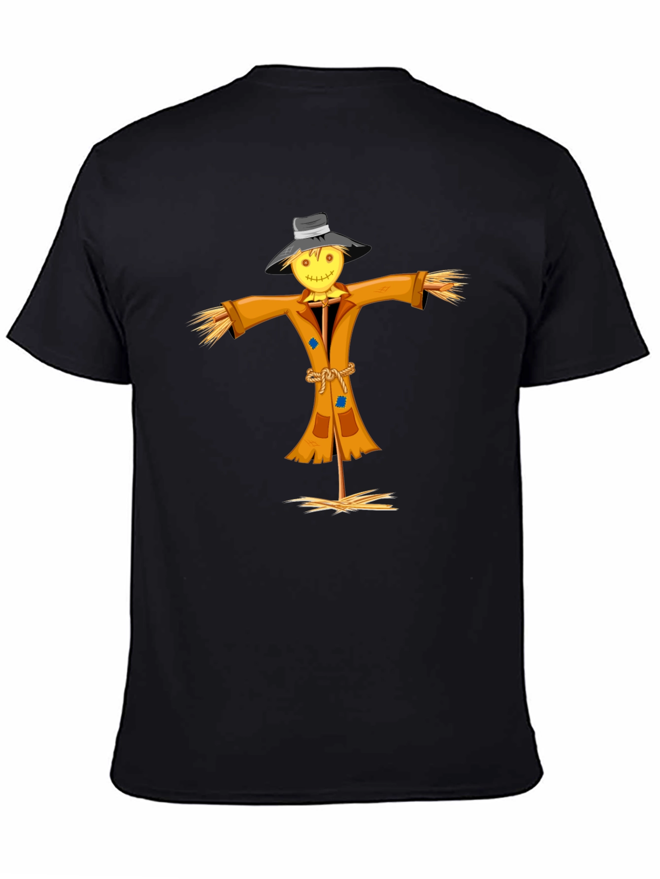 Scarecrow Graphic Tee - Unique Halloween Shirt