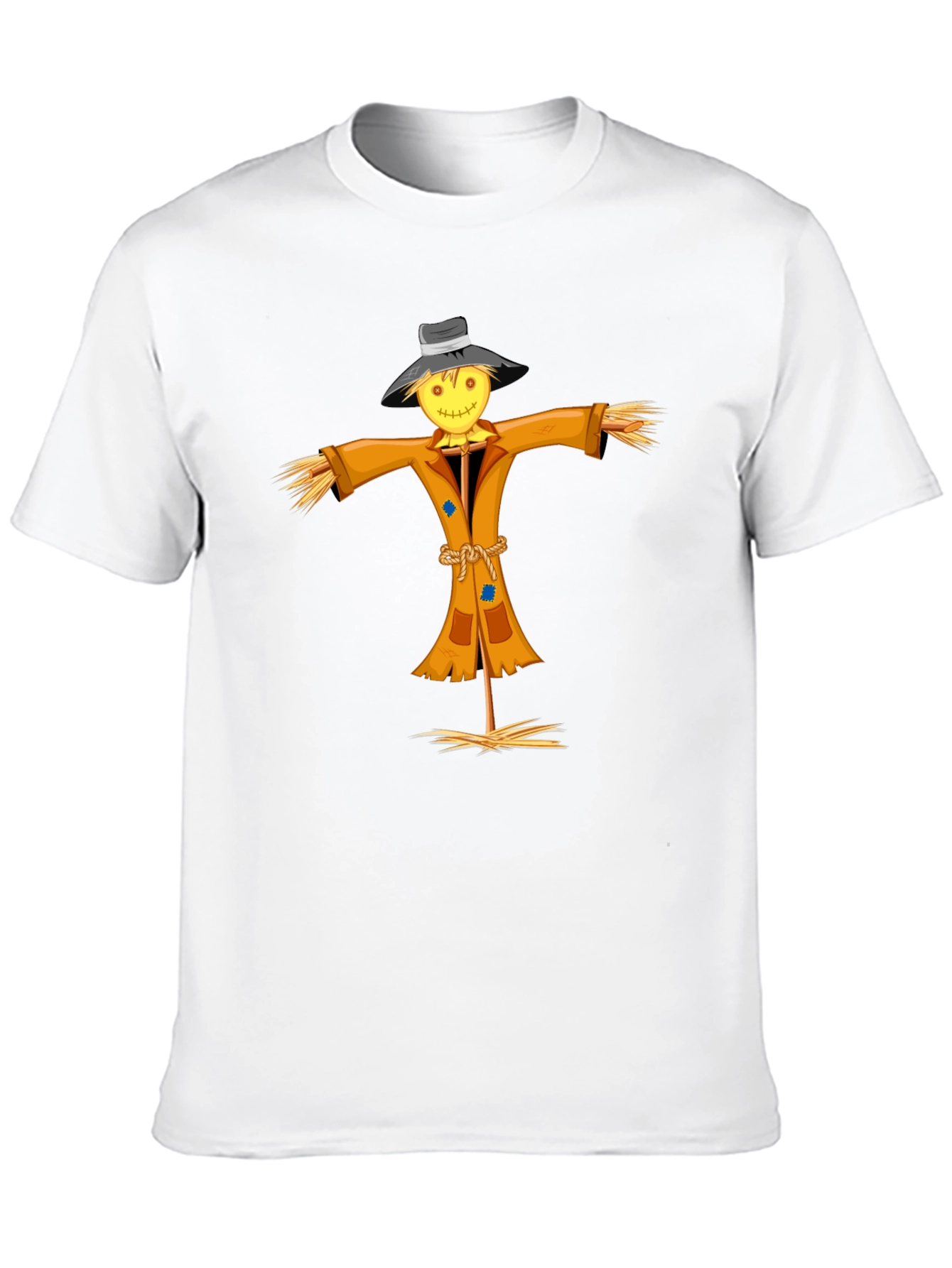 Scarecrow Graphic Tee - Unique Halloween Shirt