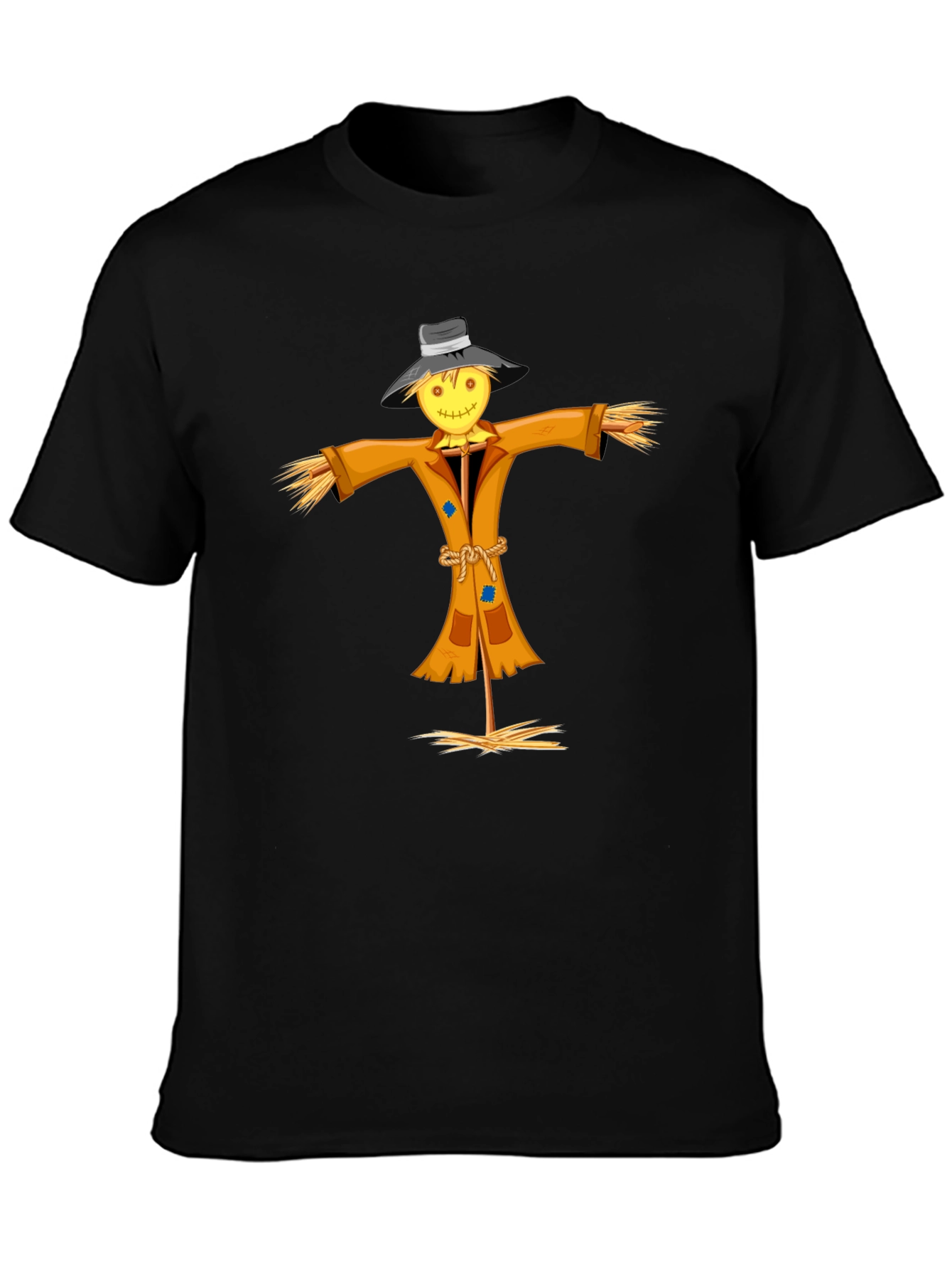 Scarecrow Graphic Tee - Unique Halloween Shirt