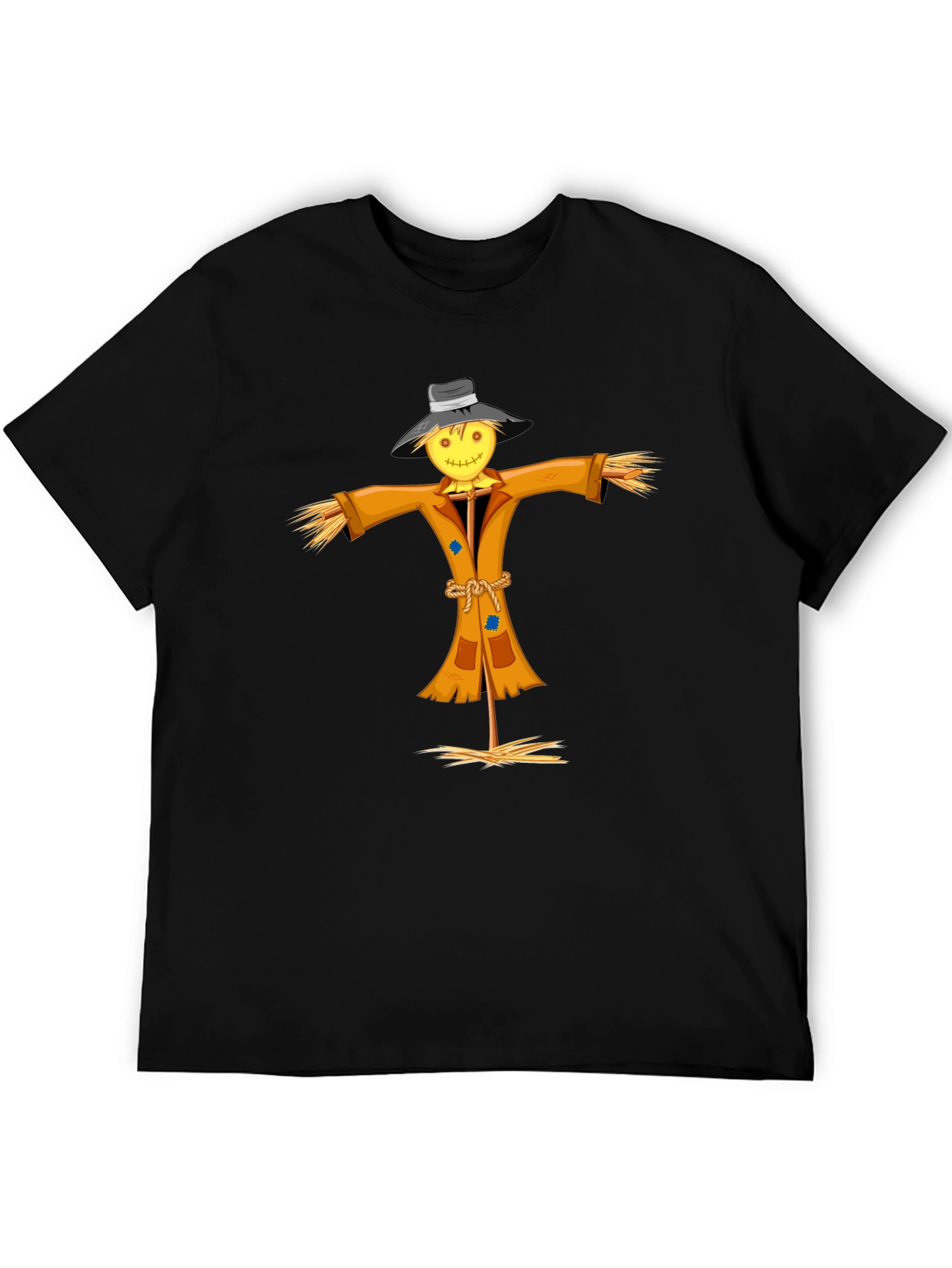 Scarecrow Graphic Tee - Unique Halloween Shirt