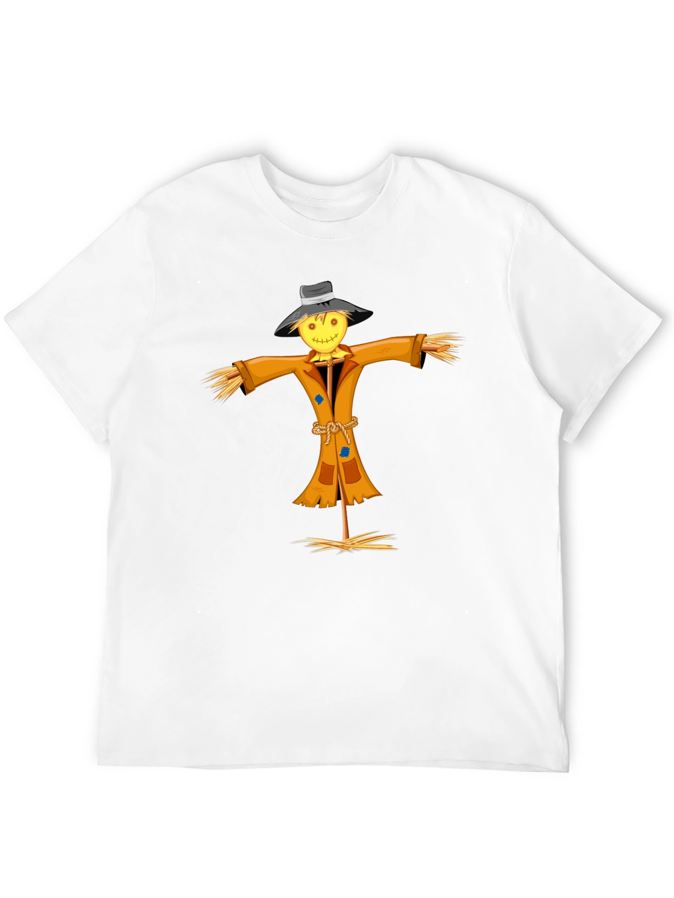 Scarecrow Graphic Tee - Unique Halloween Shirt