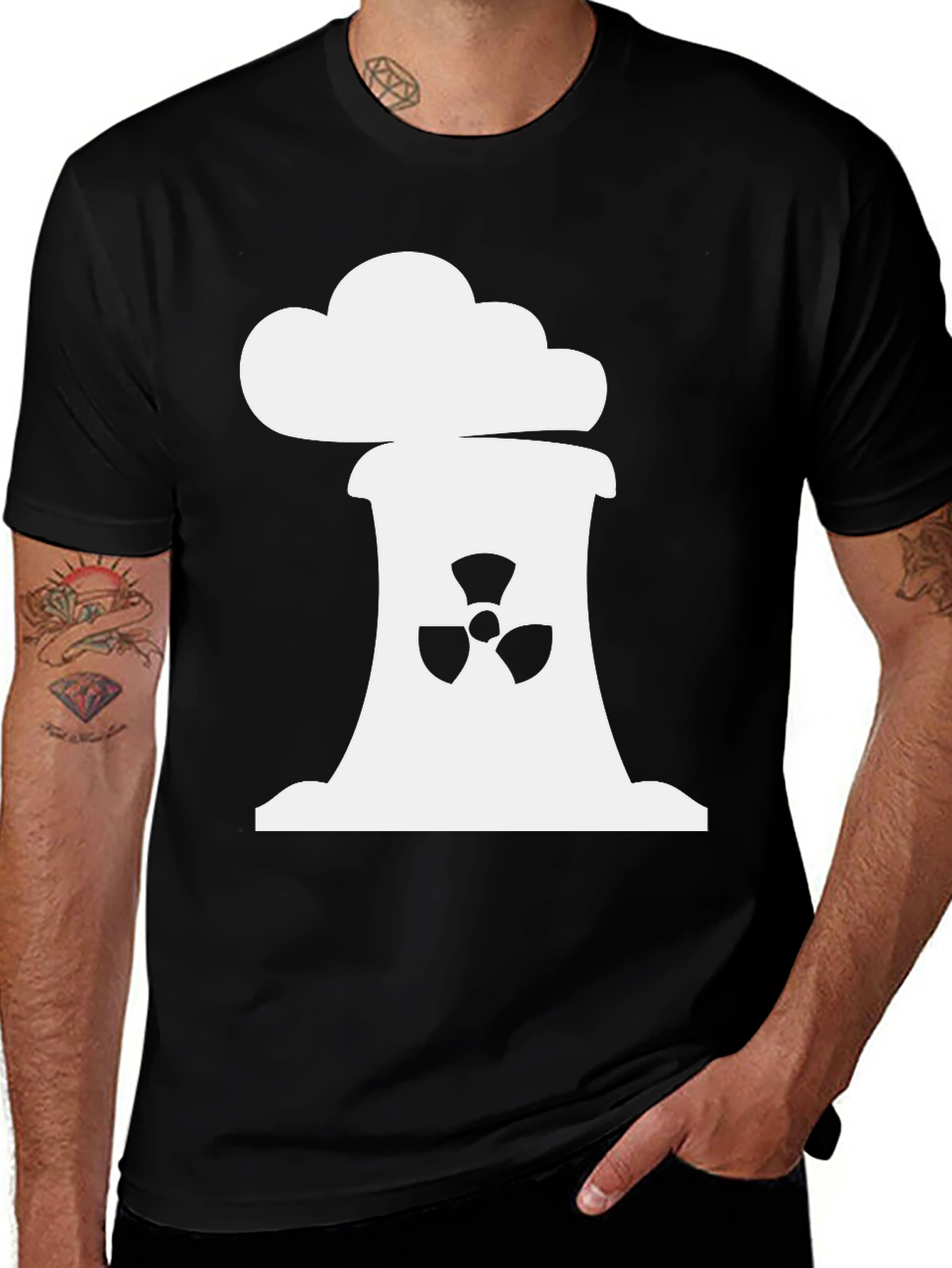 Nuclear Power Plant T-Shirt - Black