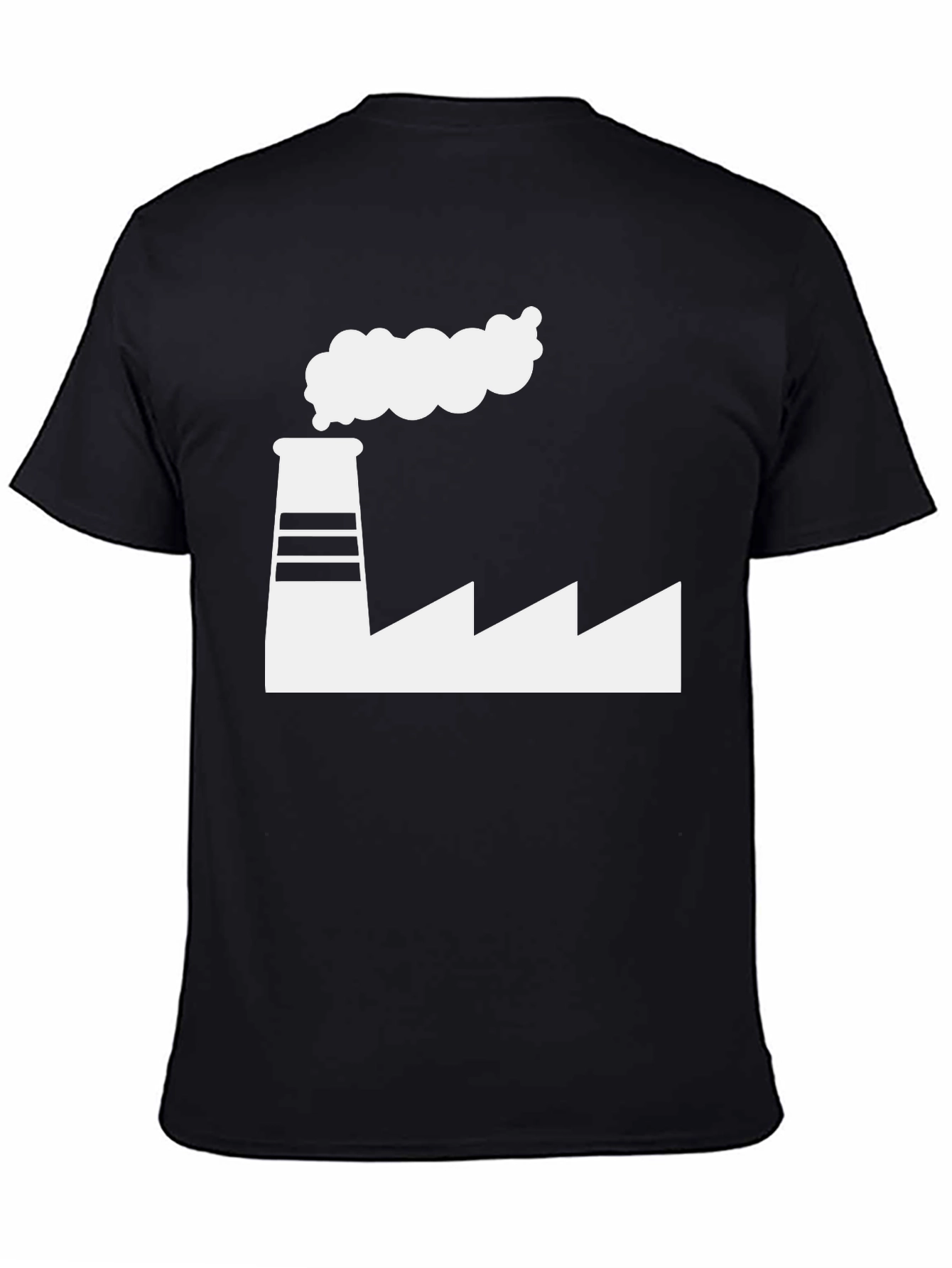 Factory Graphic Tee - Industrial Chic T-Shirt