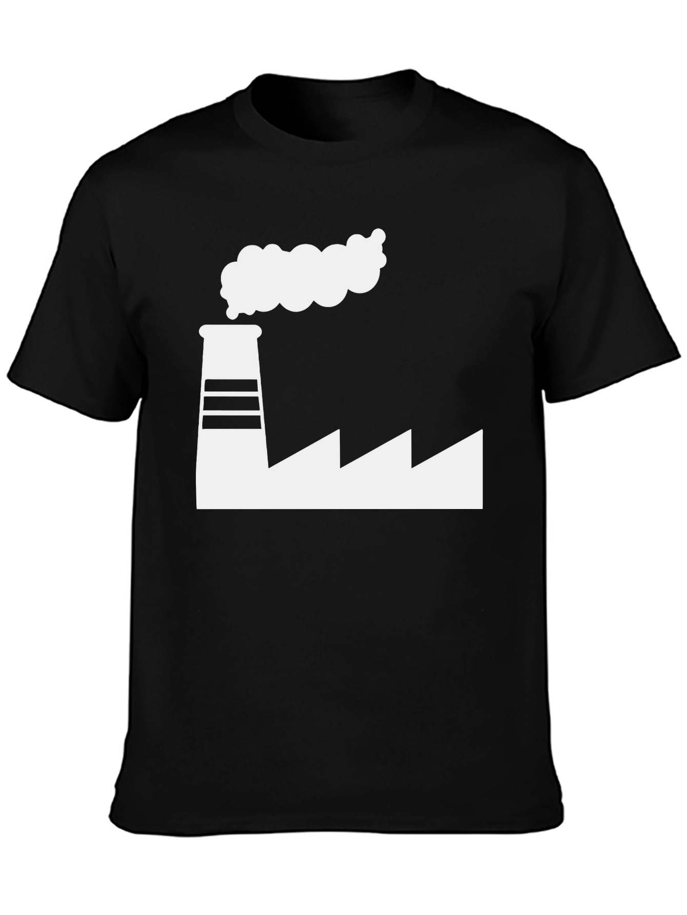 Factory Graphic Tee - Industrial Chic T-Shirt
