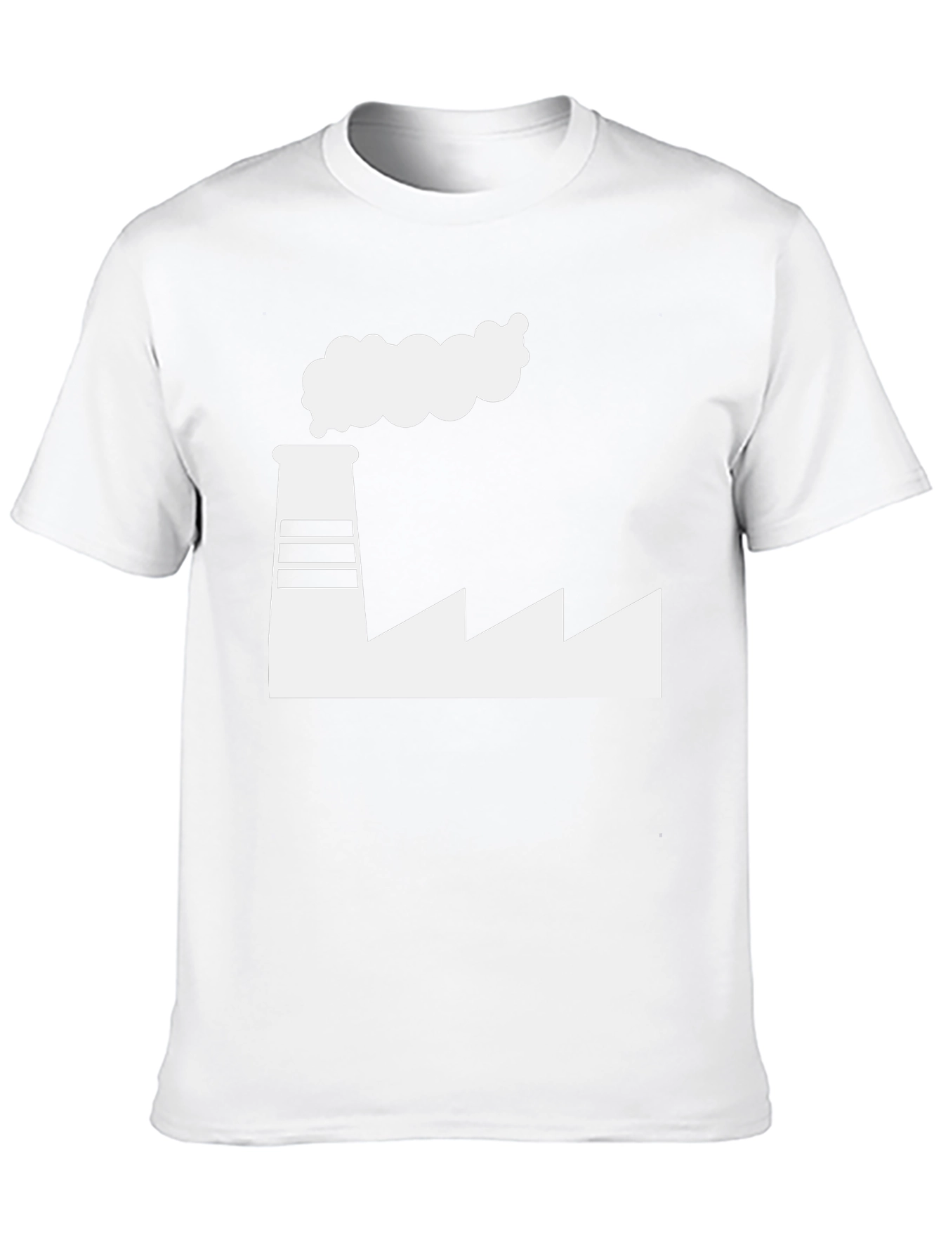 Factory Graphic Tee - Industrial Chic T-Shirt