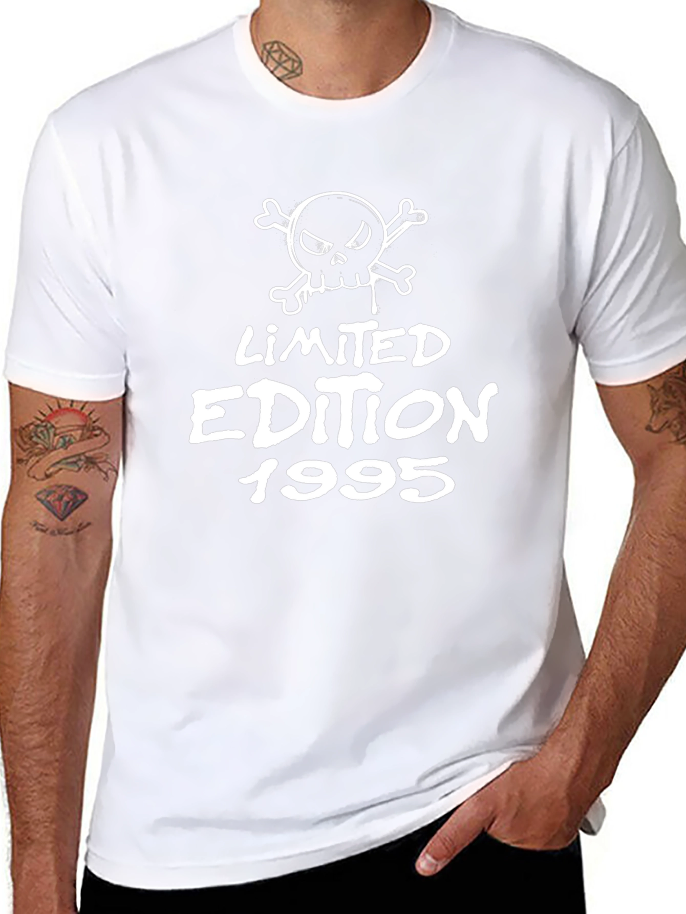 Limited Edition 1995 Skull Graphic T-Shirt