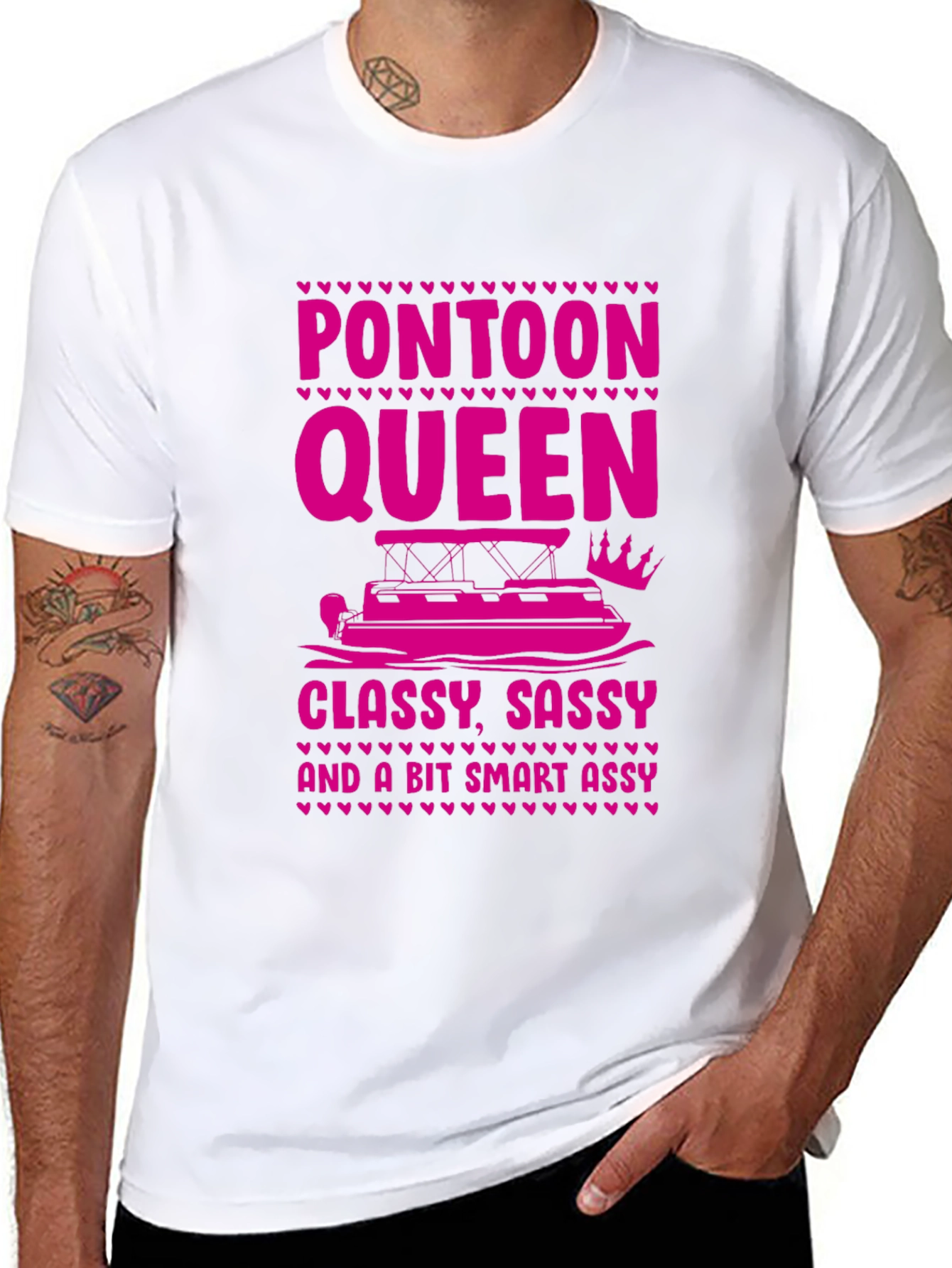 Pontoon Queen Graphic T-Shirt