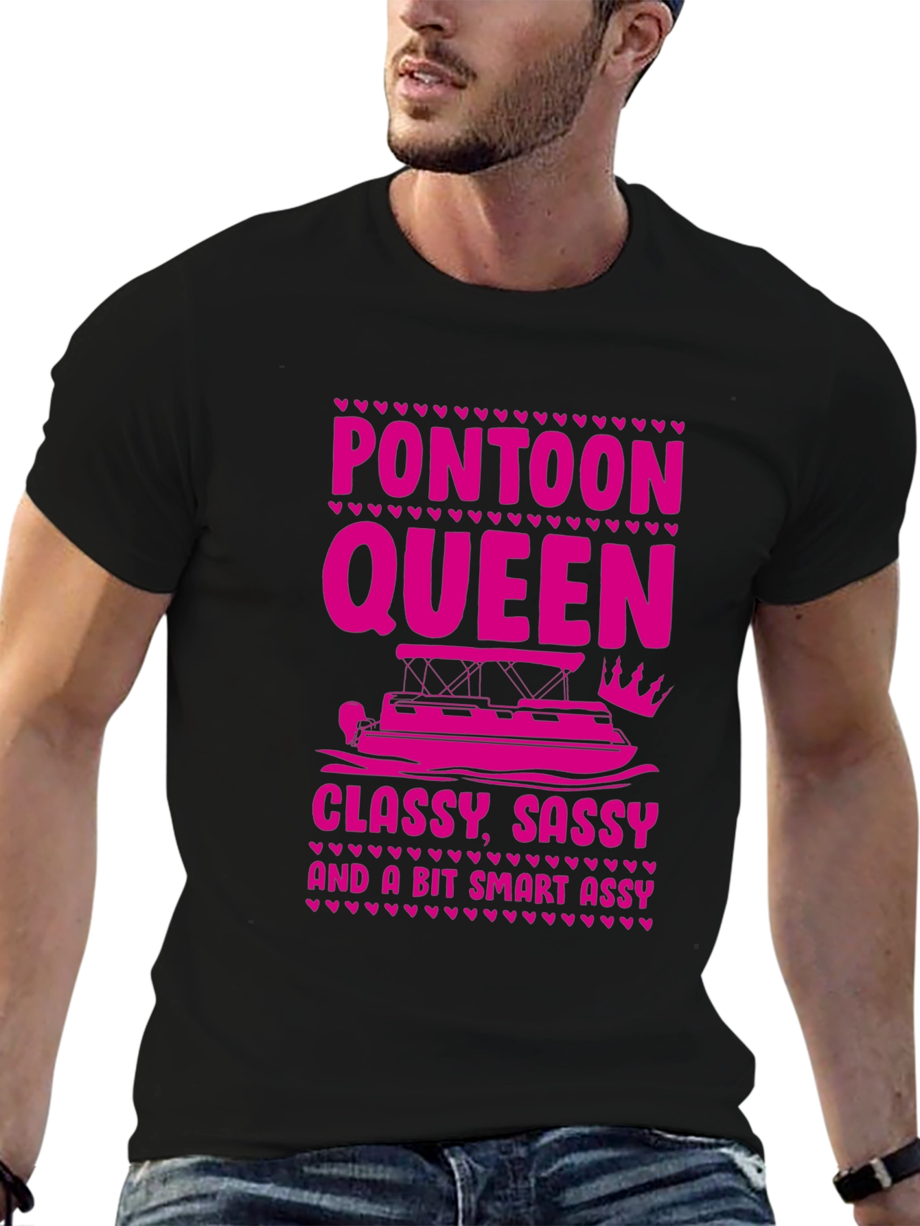 Pontoon Queen Graphic T-Shirt