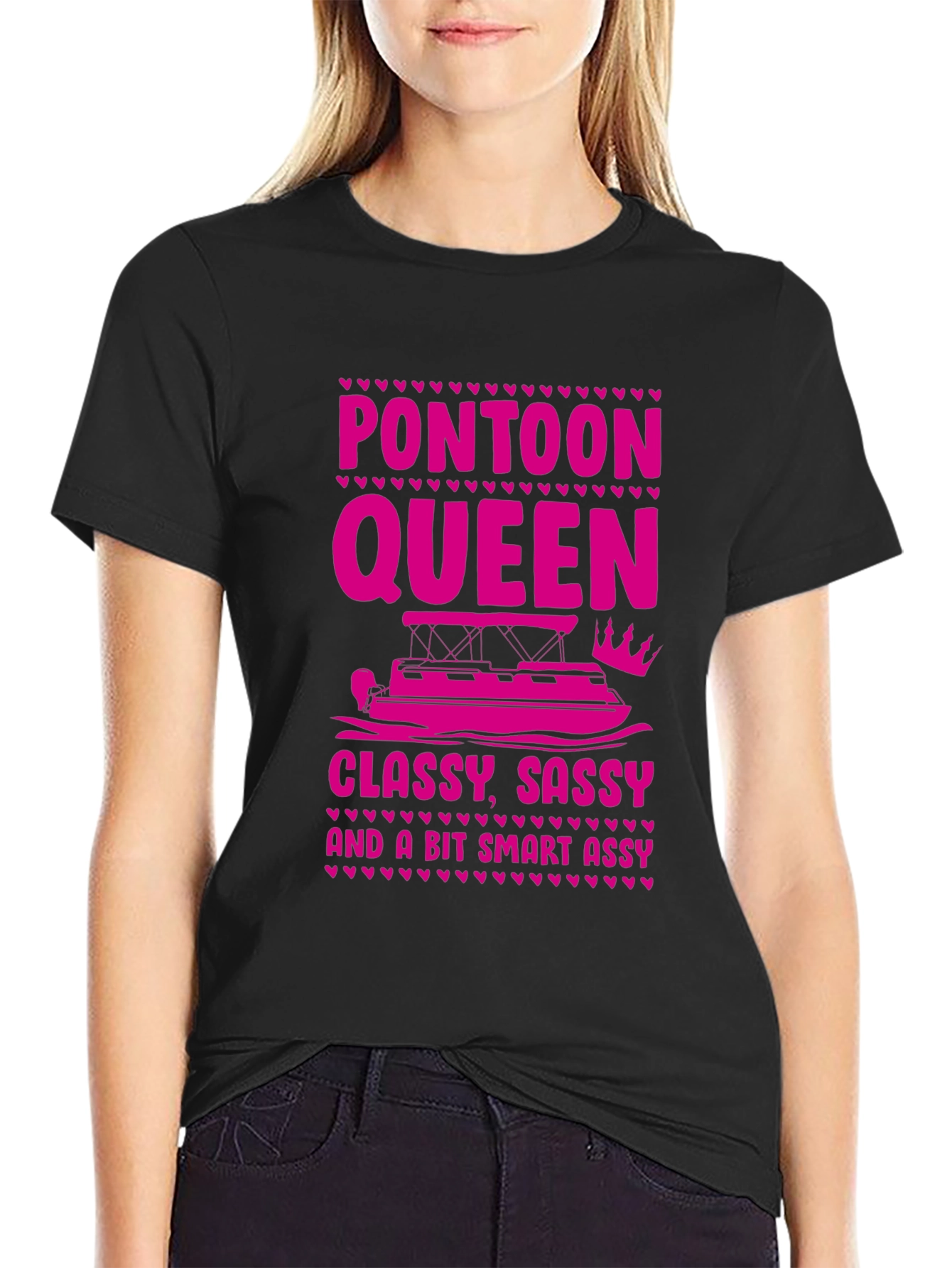 Pontoon Queen Graphic T-Shirt