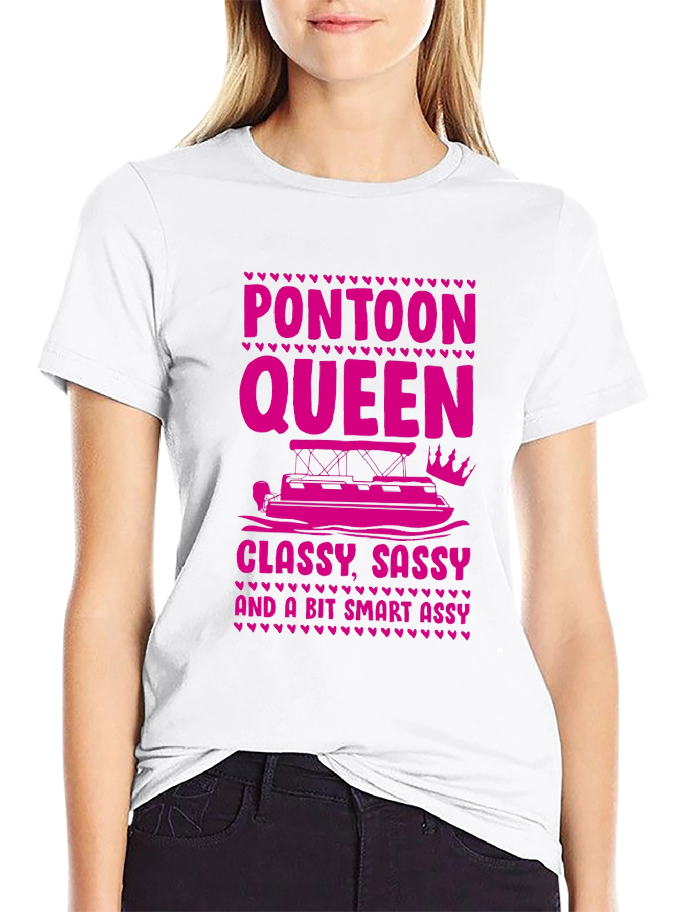 Pontoon Queen Graphic T-Shirt