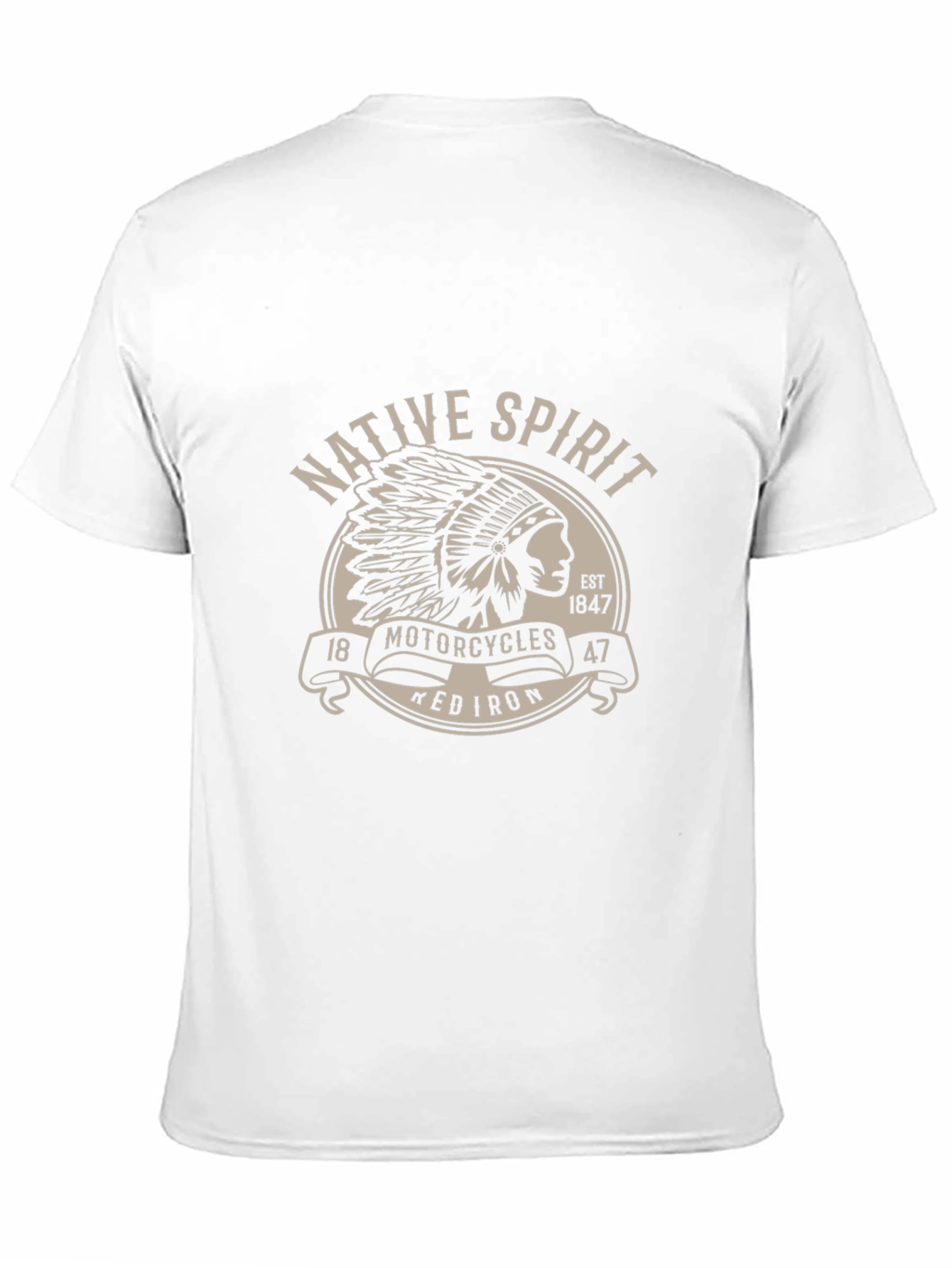 Native Spirit Motorcycles Graphic T-Shirt