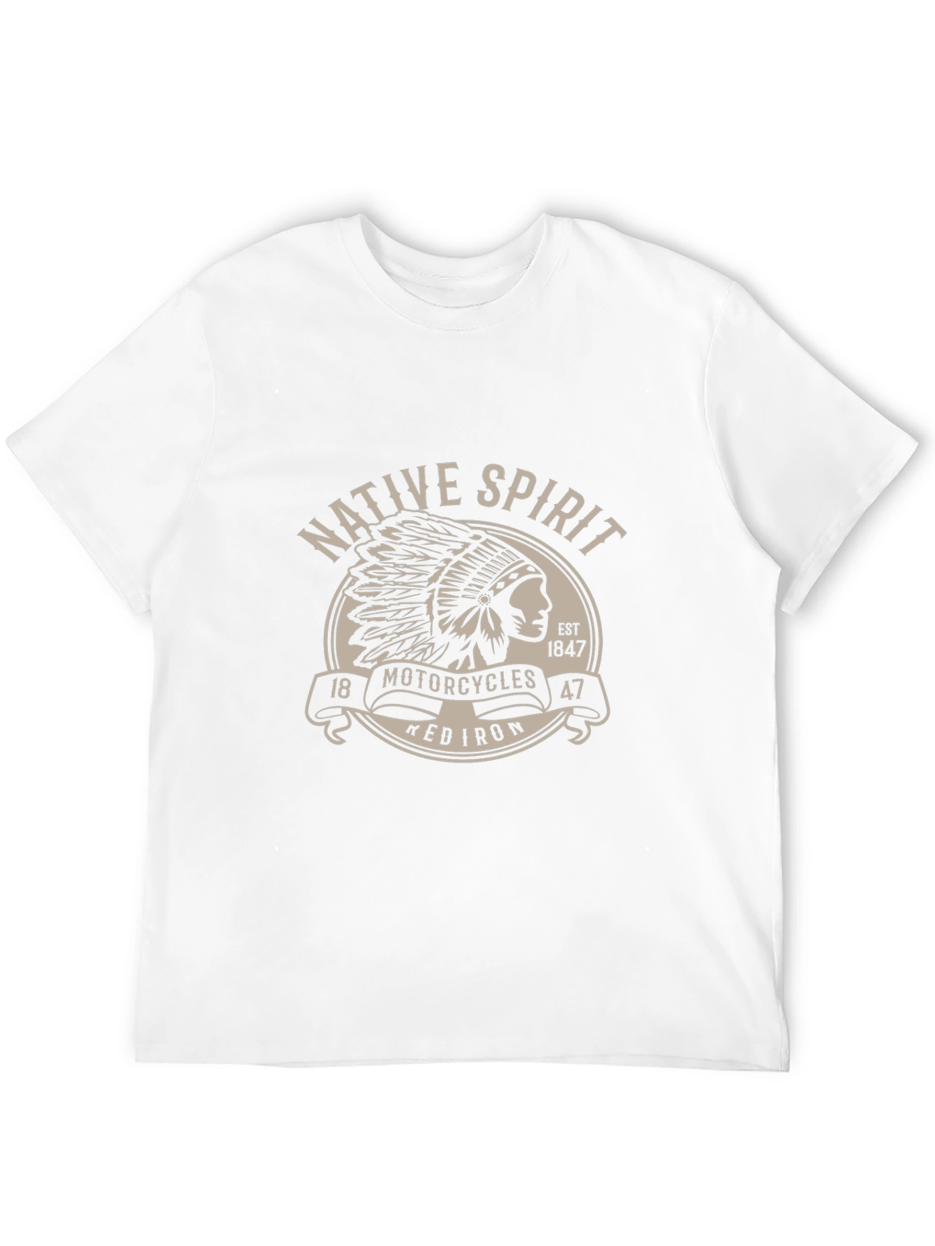 Native Spirit Motorcycles Graphic T-Shirt