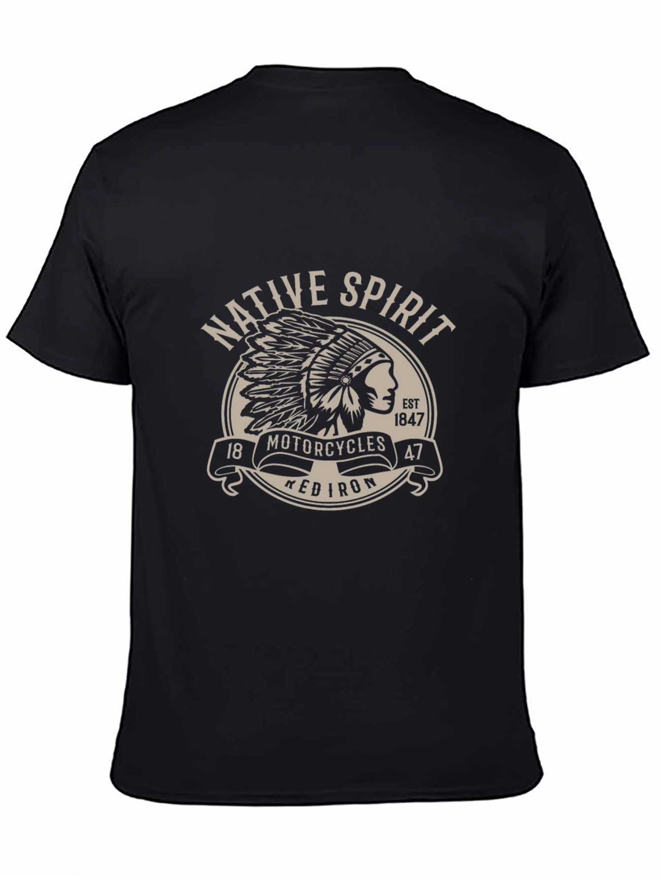 Native Spirit Motorcycles Graphic T-Shirt