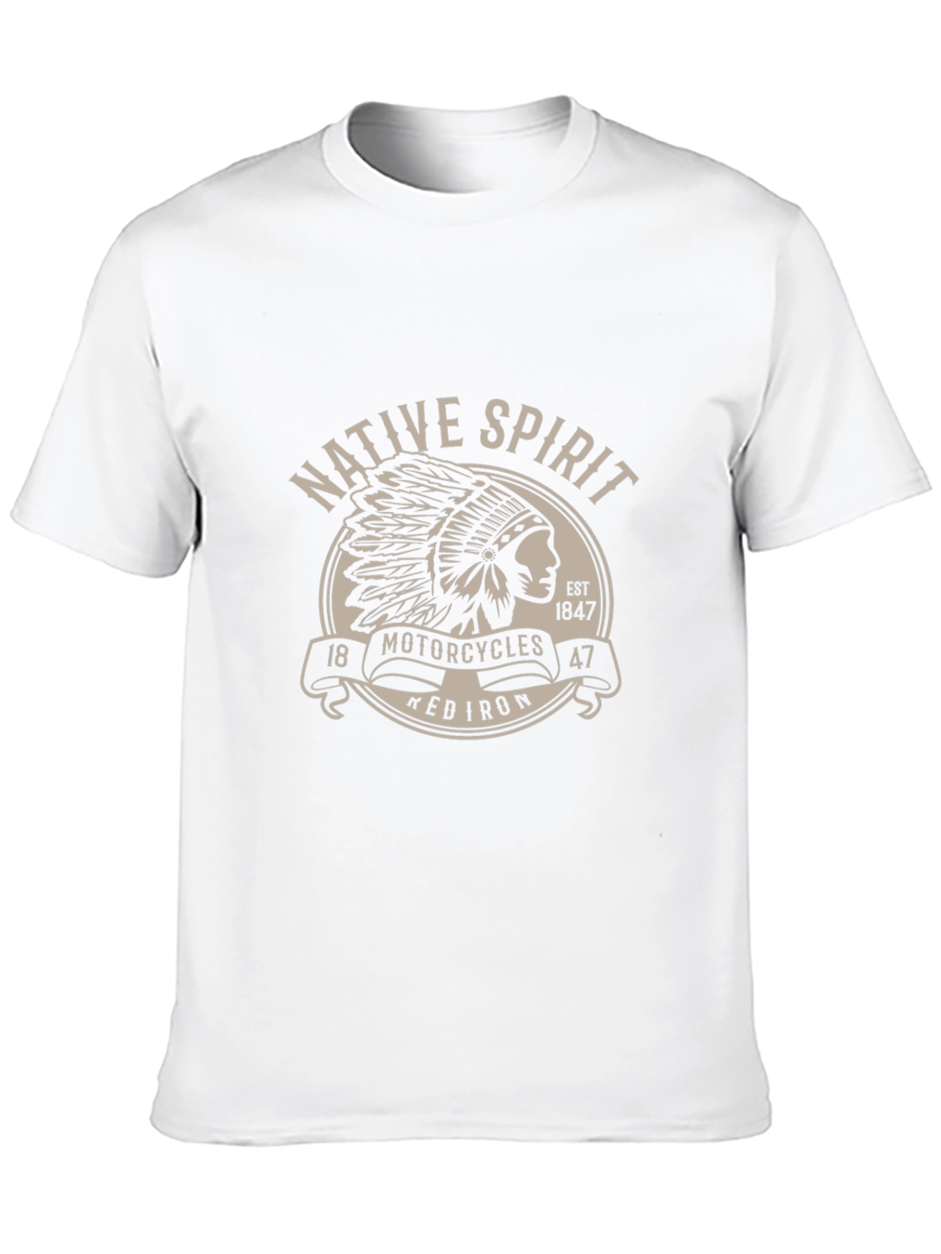 Native Spirit Motorcycles Graphic T-Shirt