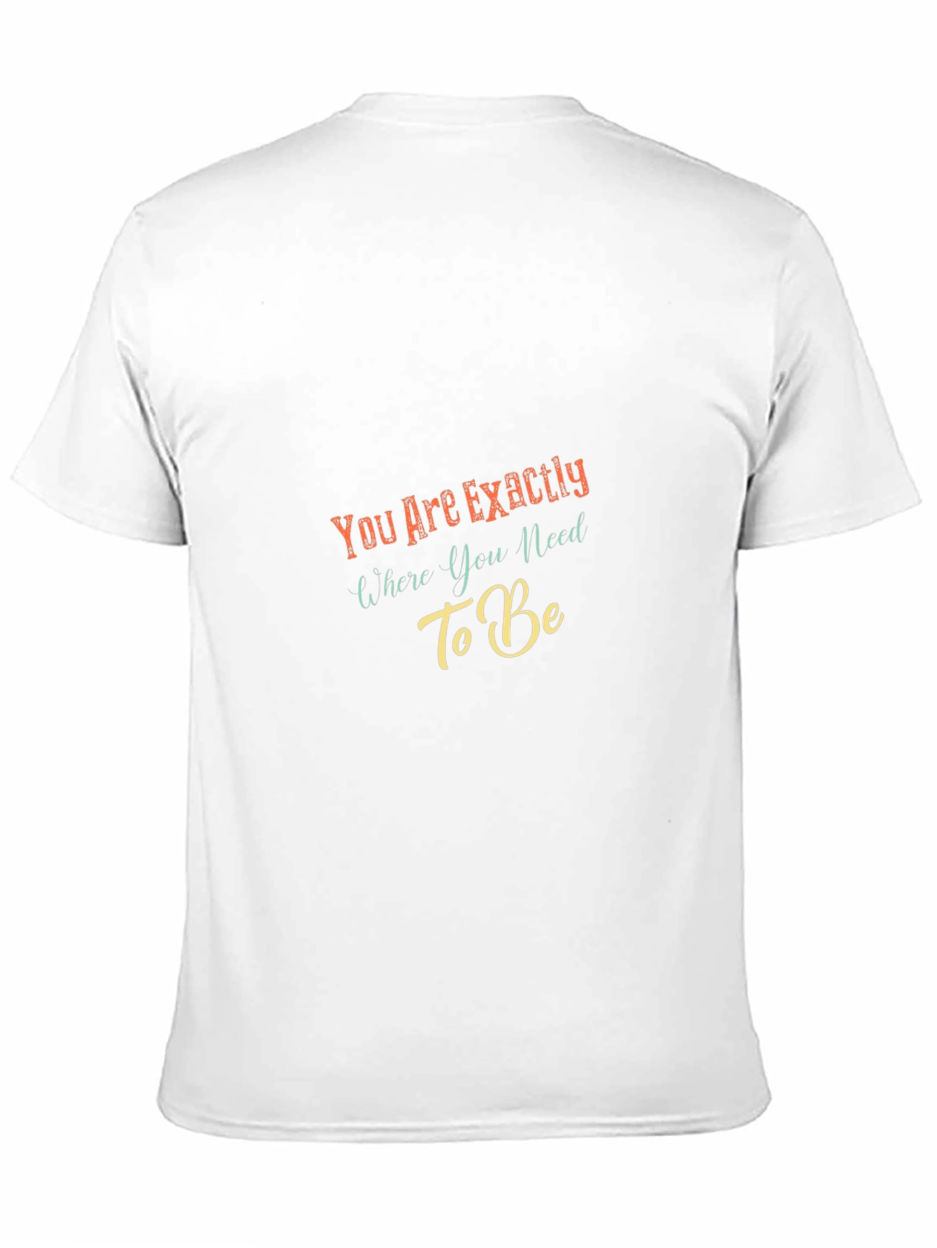 Inspirational Message Black T-Shirt