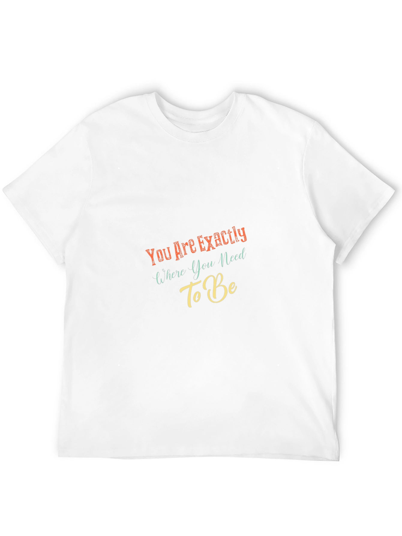 Inspirational Message Black T-Shirt