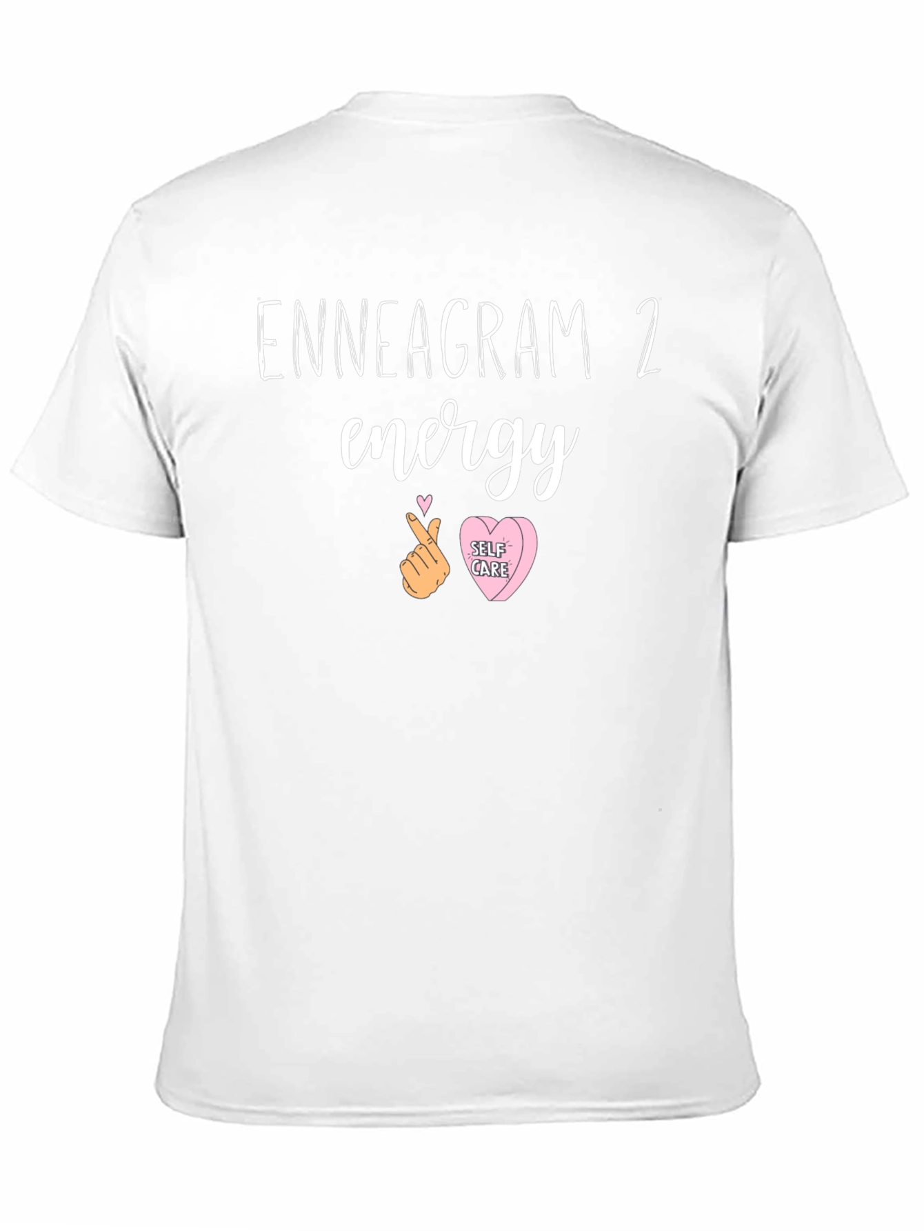 Enneagram 2 Energy Graphic Tee - Self Care T-Shirt