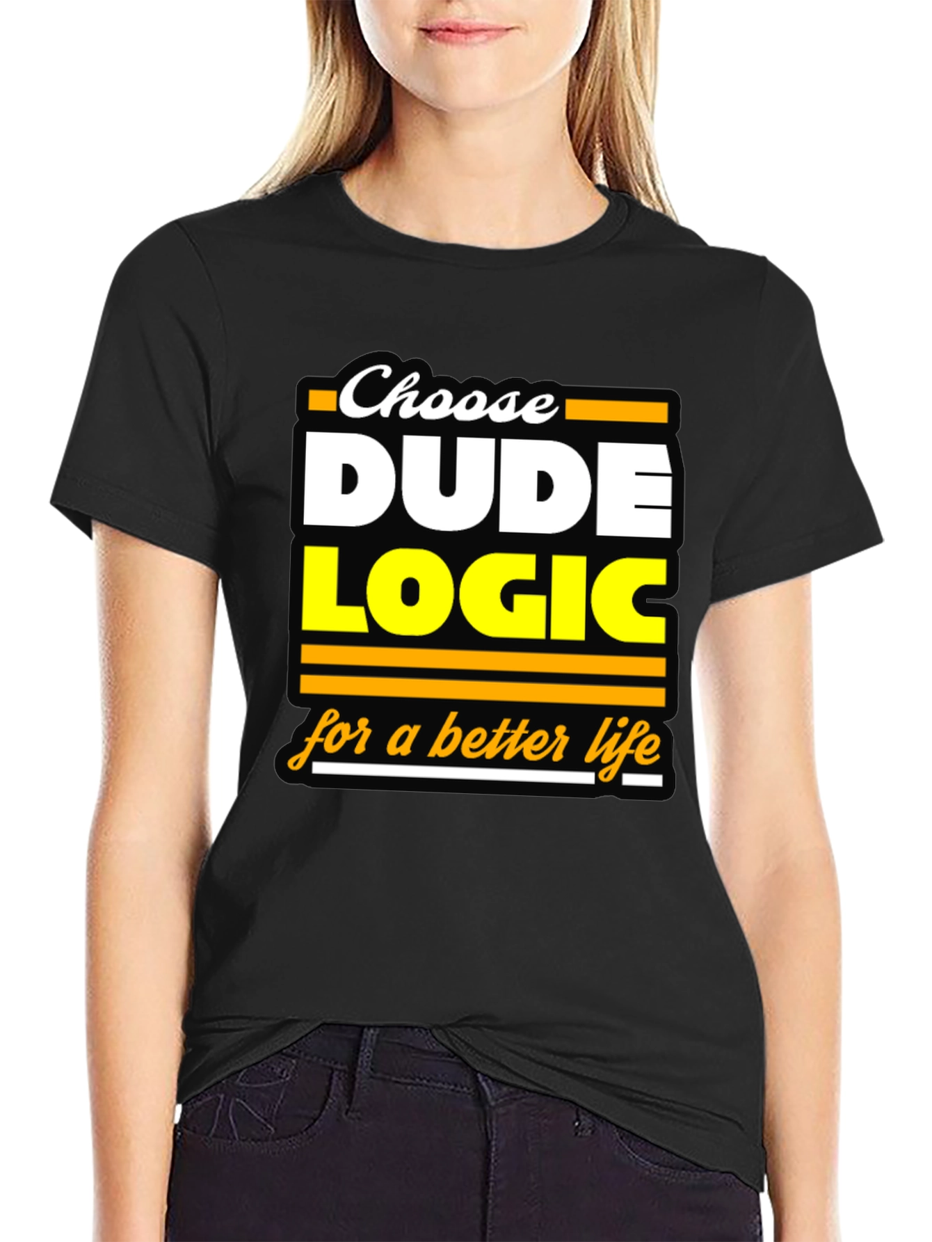 Choose Dude Logic Graphic Tee