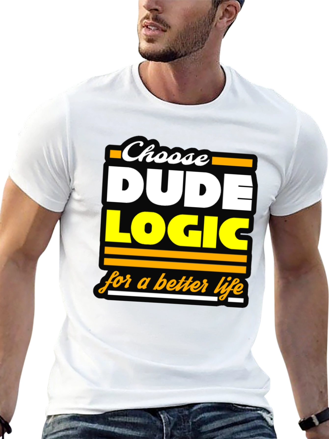 Choose Dude Logic Graphic Tee