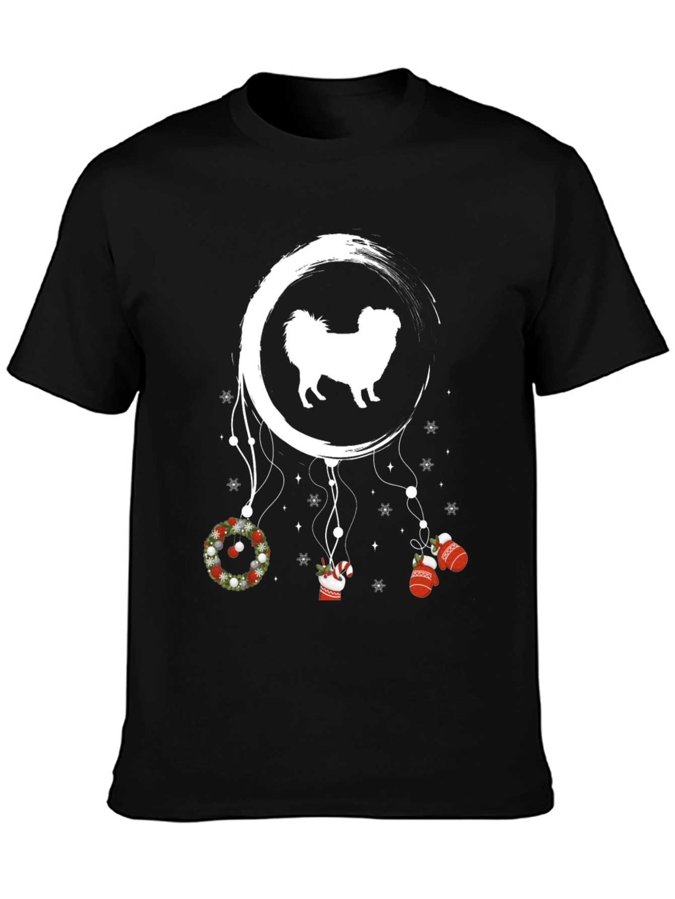 Christmas Dog Dreamcatcher T-Shirt