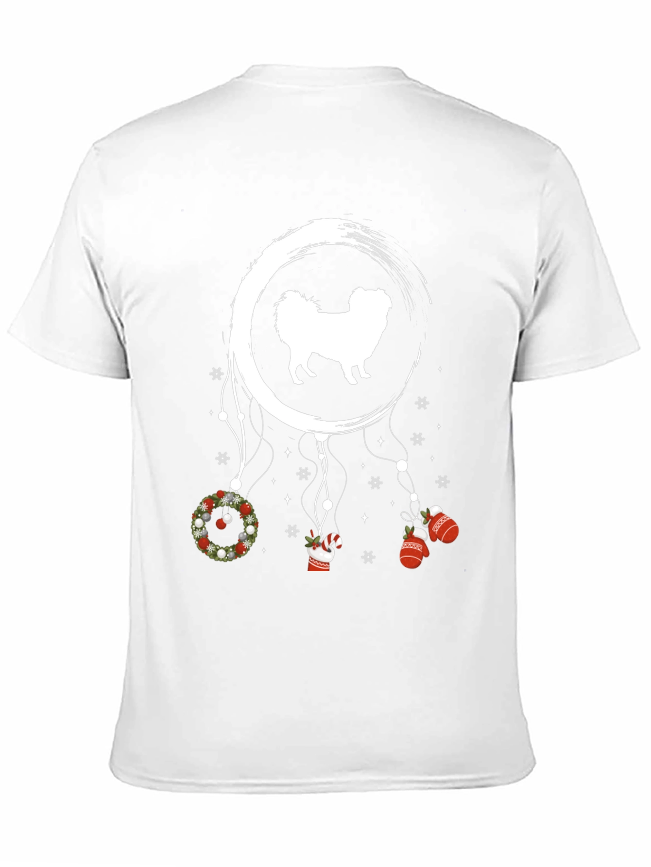 Christmas Dog Dreamcatcher T-Shirt