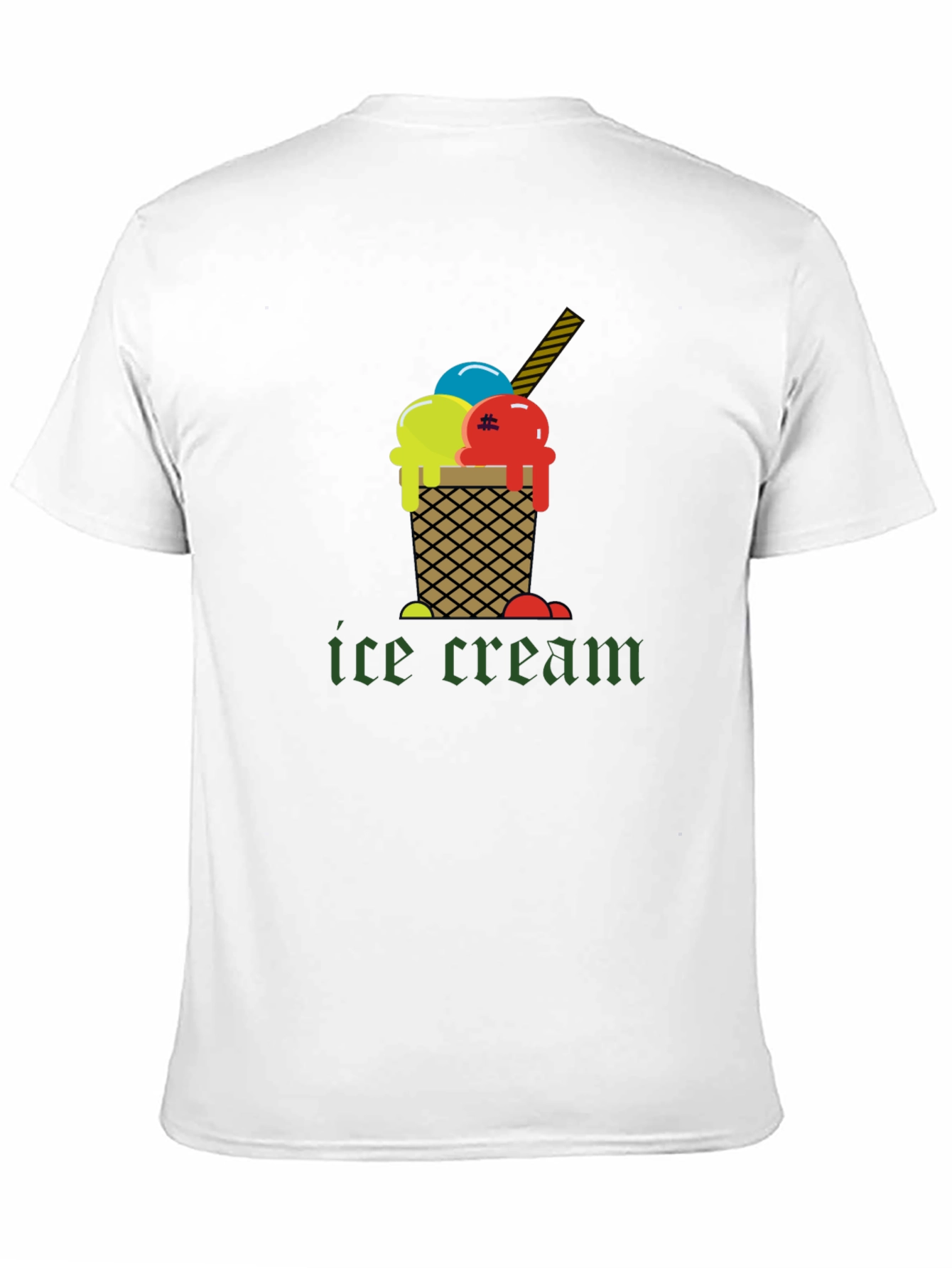 Ice Cream Graphic Tee - Cool & Stylish