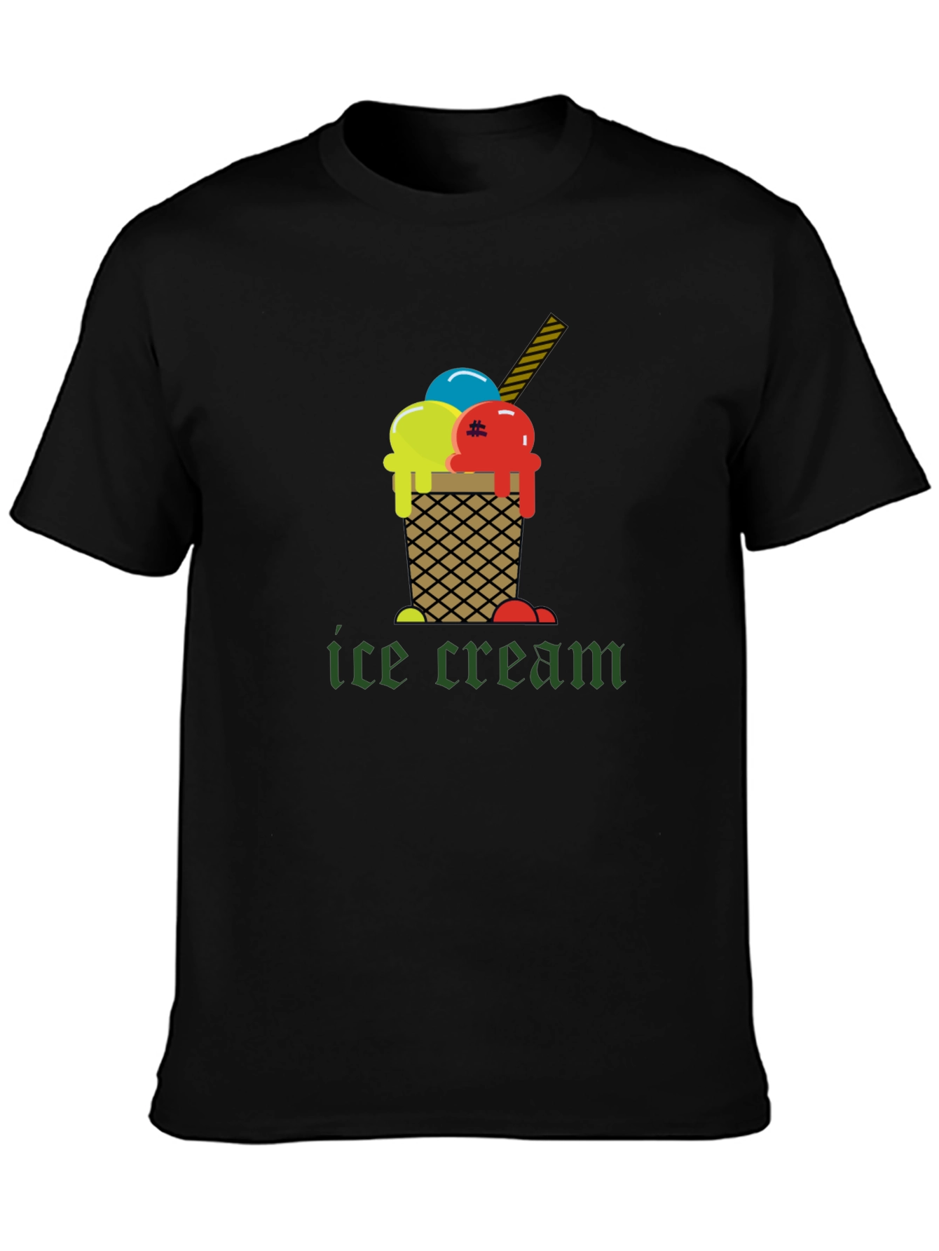 Ice Cream Graphic Tee - Cool & Stylish