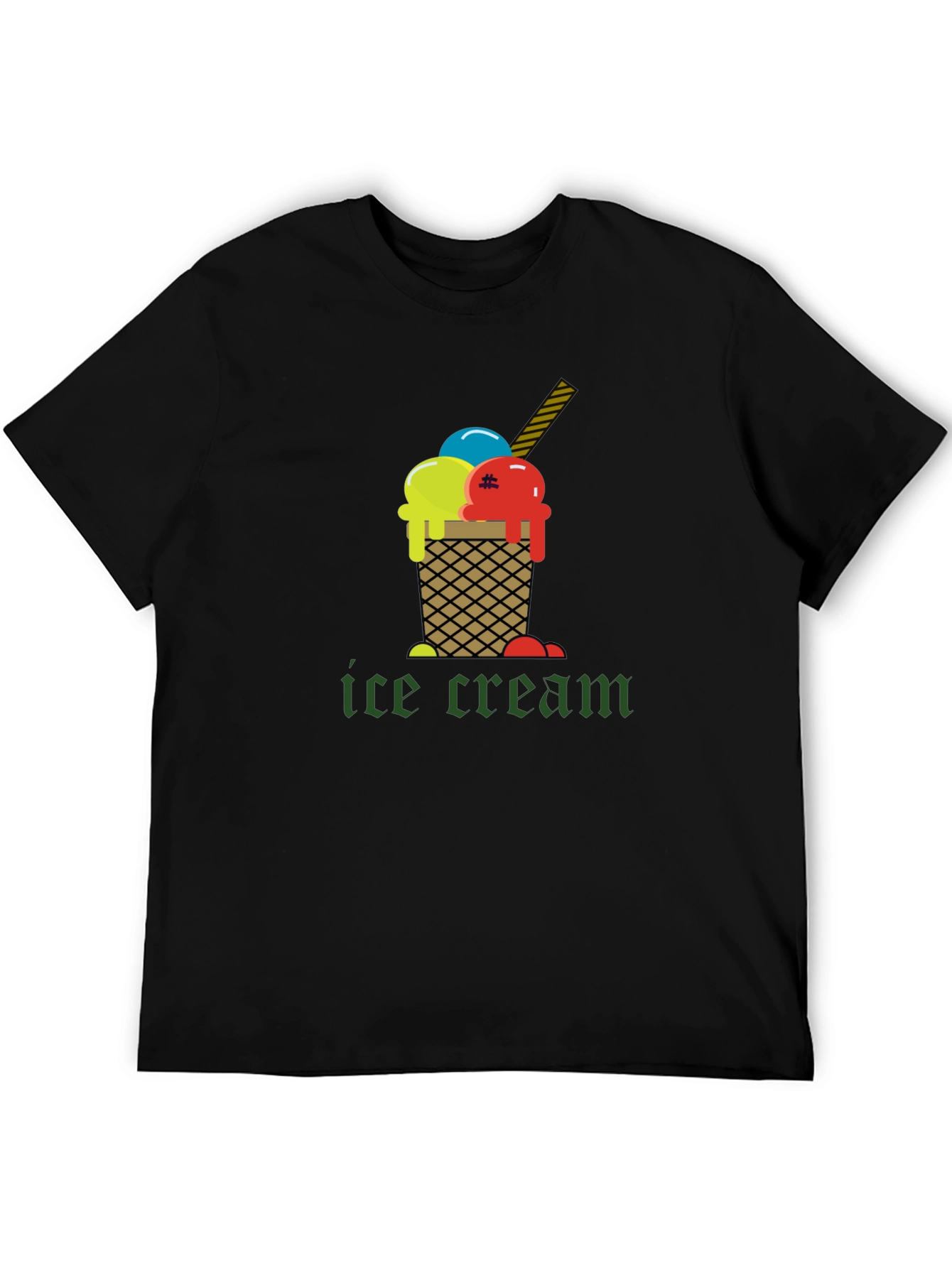 Ice Cream Graphic Tee - Cool & Stylish