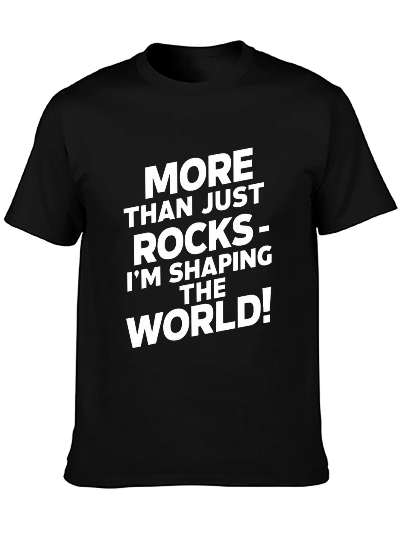 Shaping the World T-Shirt - Bold Statement Tee