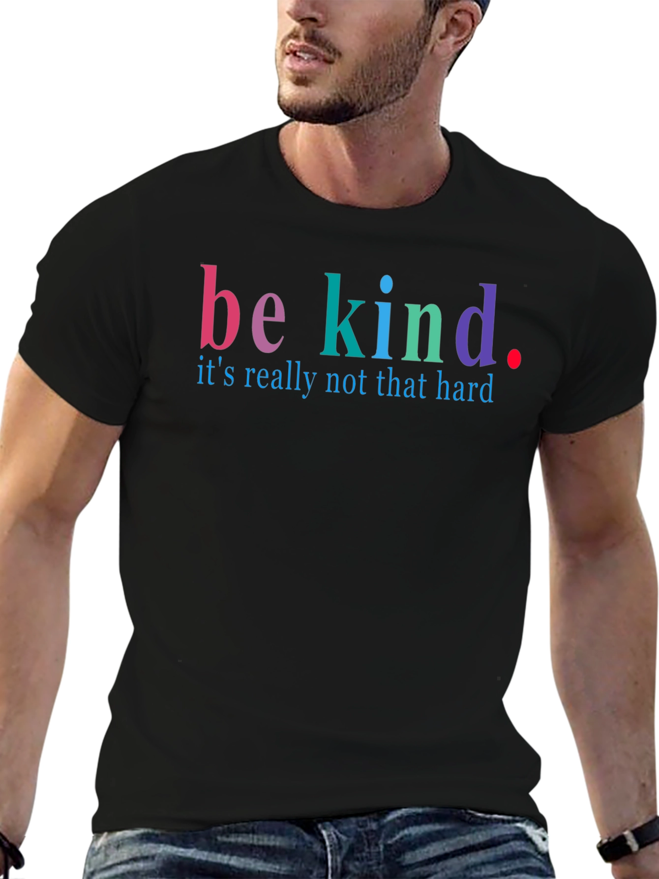 Be Kind Graphic Tee - Soft Cotton Comfort