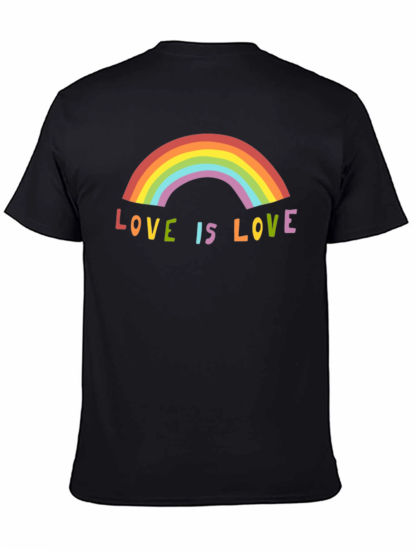 Love is Love Rainbow Graphic Tee