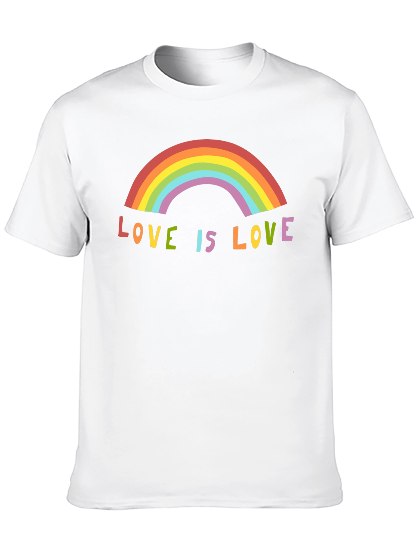 Love is Love Rainbow Graphic Tee