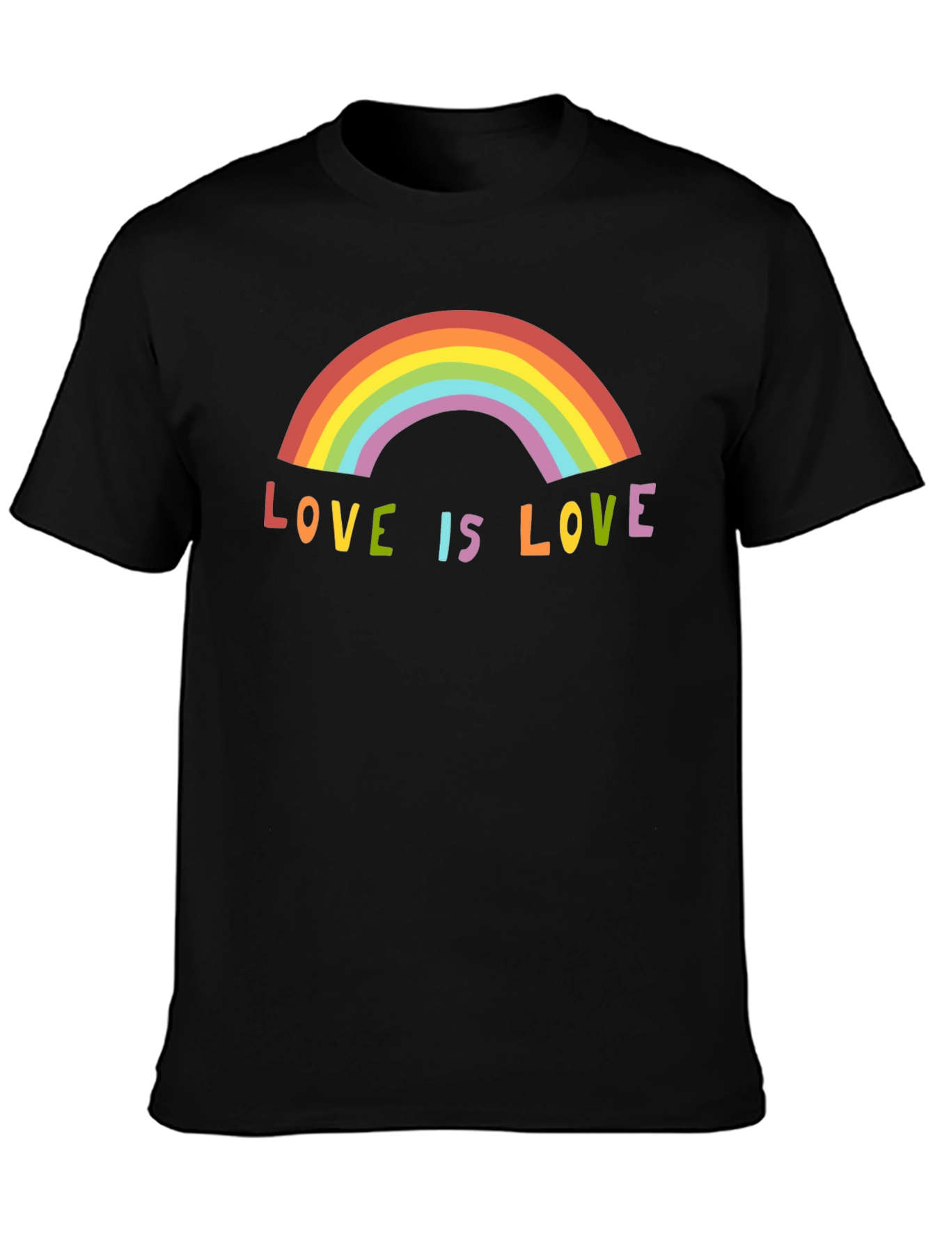 Love is Love Rainbow Graphic Tee