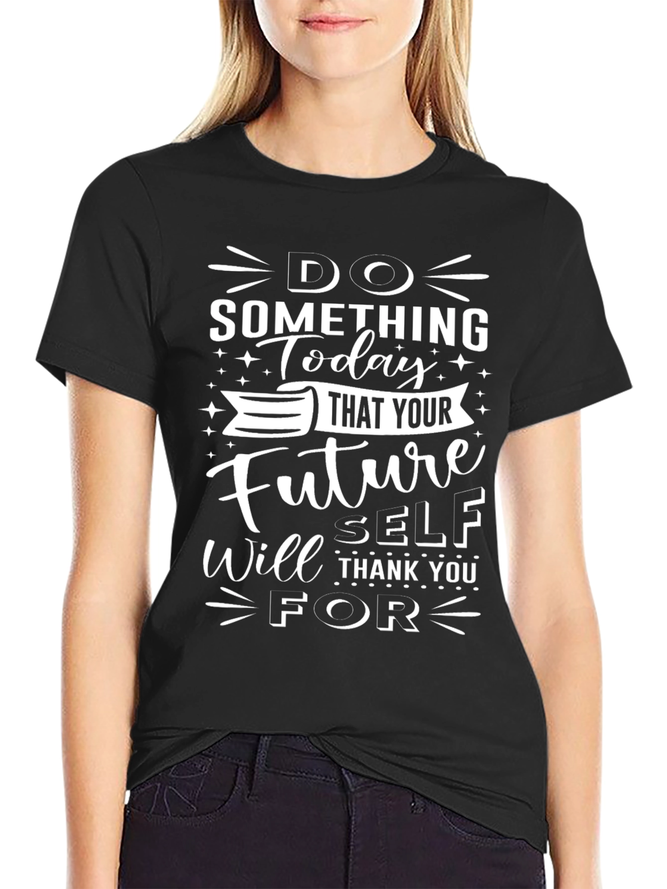 Inspirational Graphic Print T-Shirt