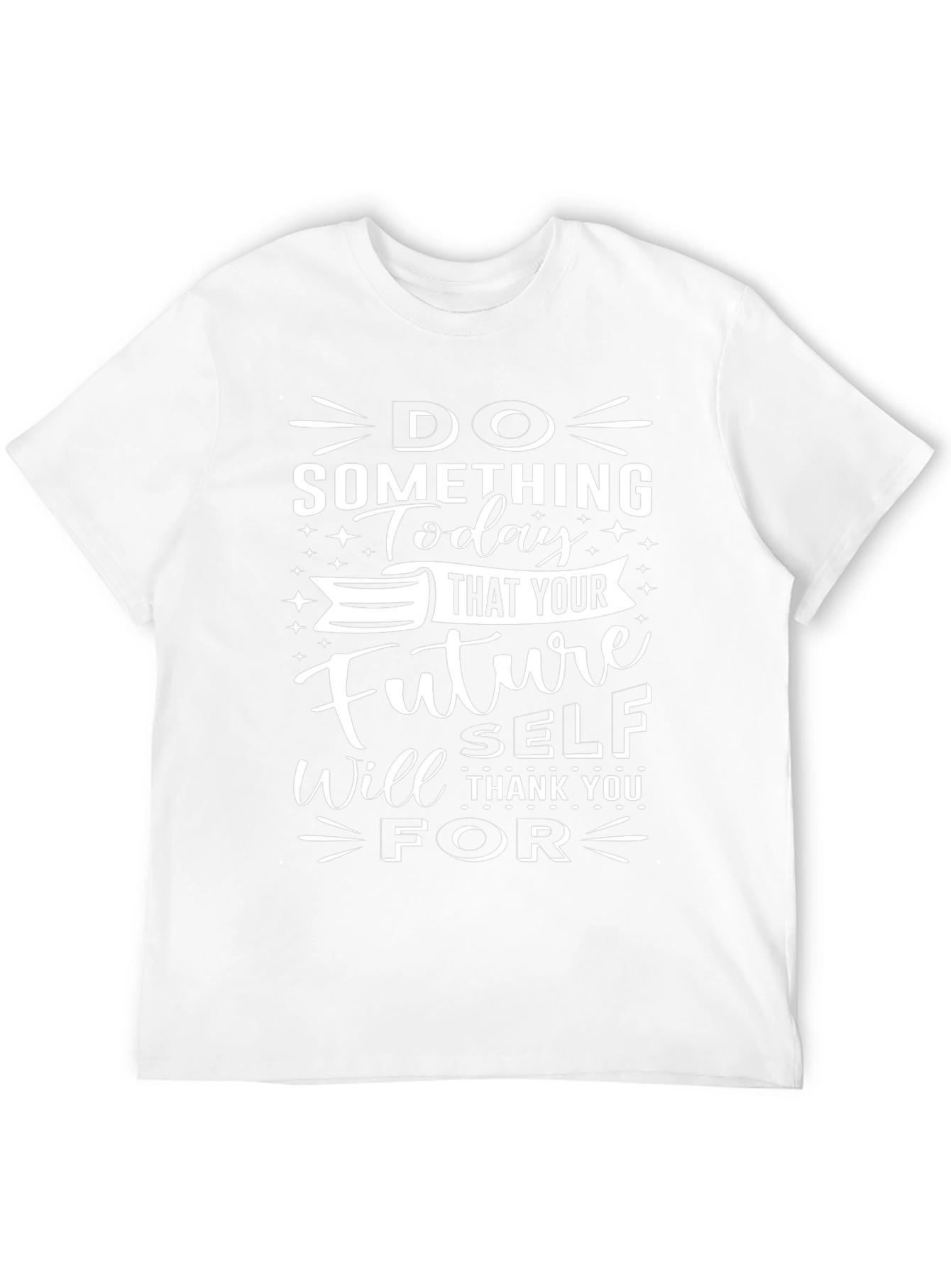 Inspirational Graphic Print T-Shirt