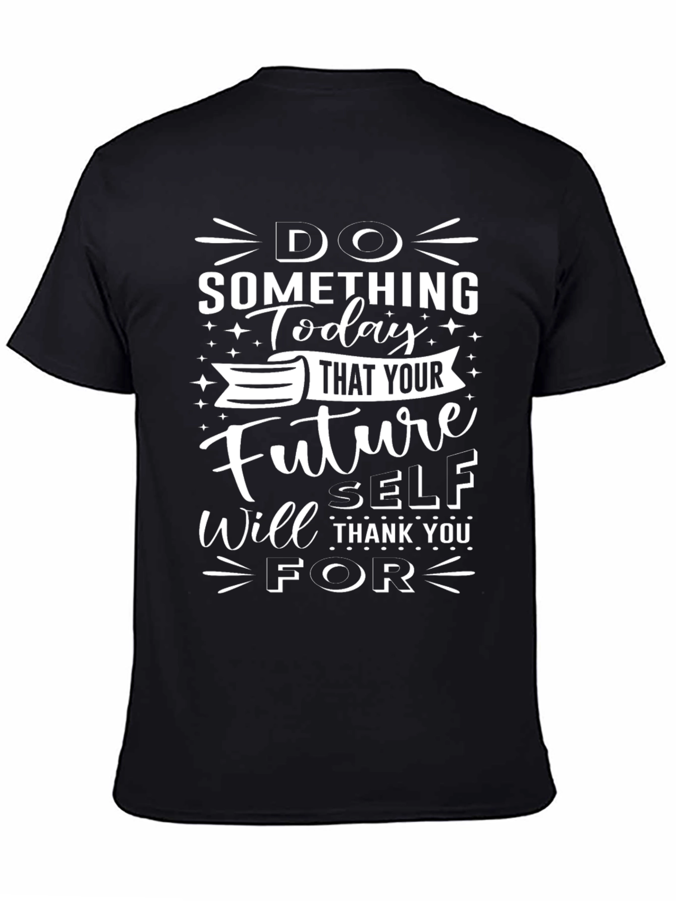 Inspirational Graphic Print T-Shirt
