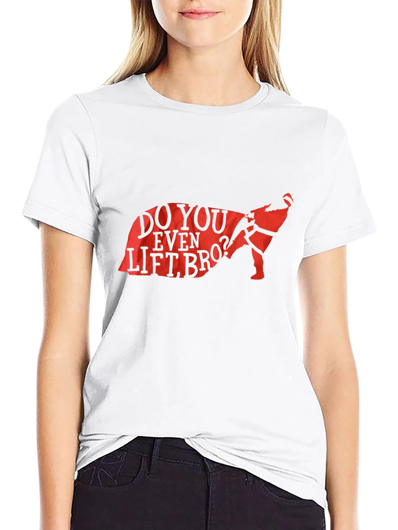 Do You Even Lift Bro? Badger Black T-Shirt