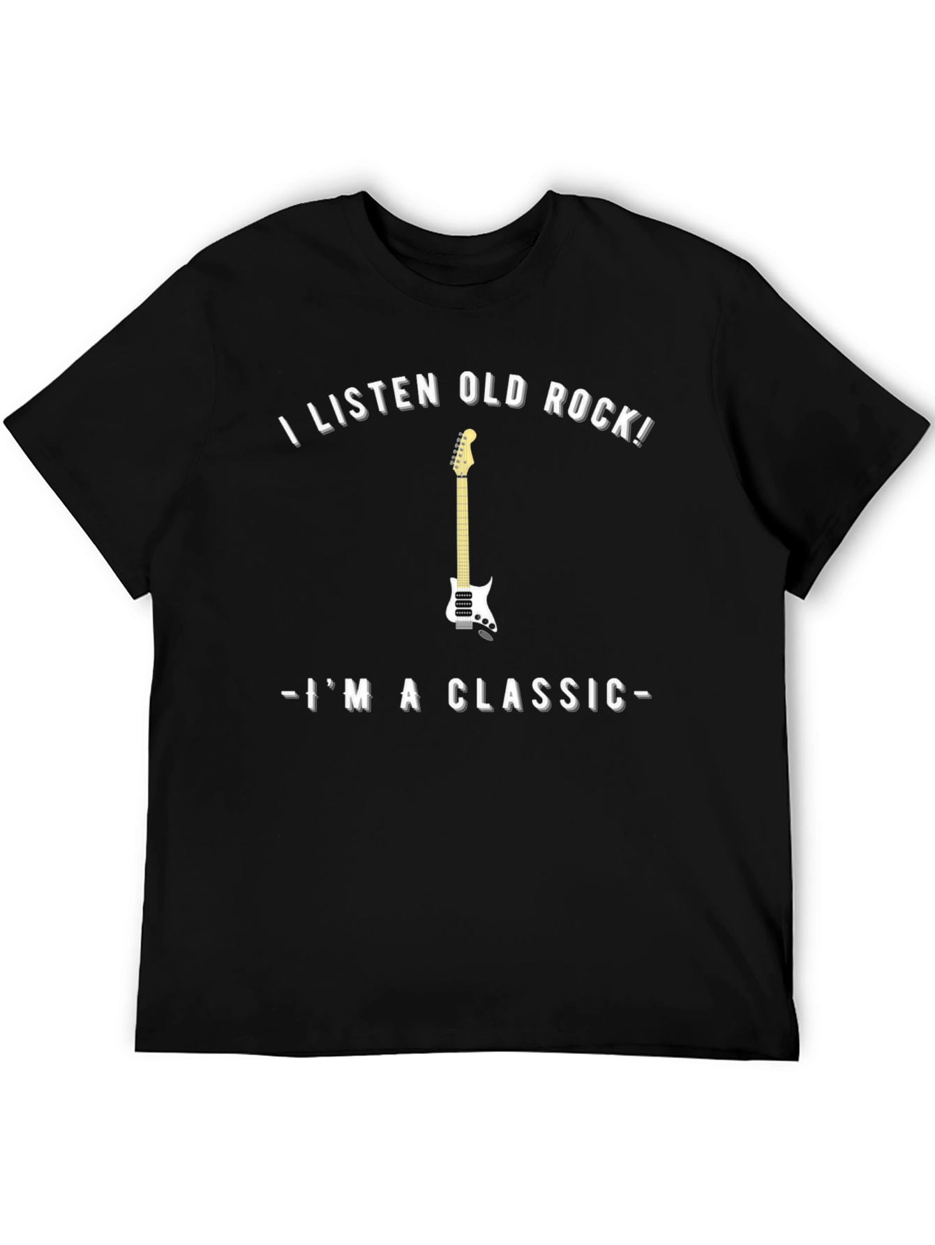 Old Rock Music Fan T-Shirt