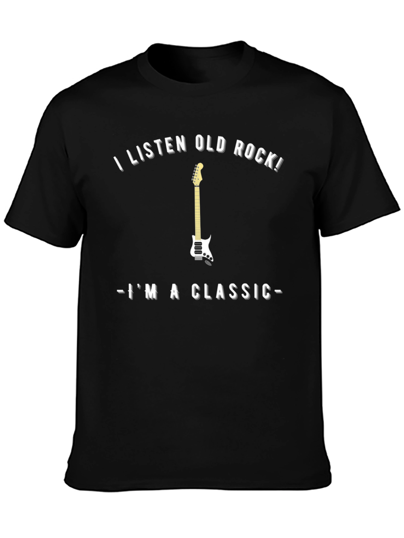 Old Rock Music Fan T-Shirt
